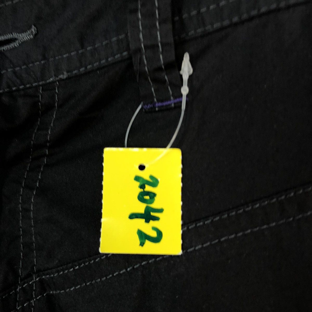 Japanese Brand DLL Semantic Design multi pocket Black cropped pants #2042 Size US 34 / EU 50 - 6 Thumbnail