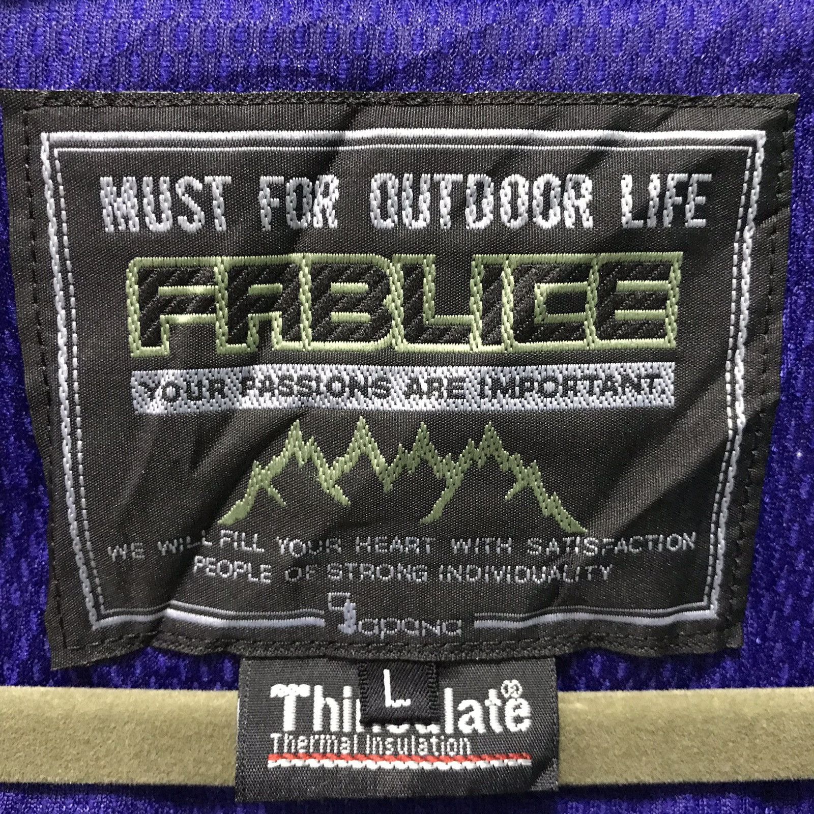 Japanese Brand Fablice Japan Ski Wear Thinsulate Jacket Size US L / EU 52-54 / 3 - 5 Thumbnail