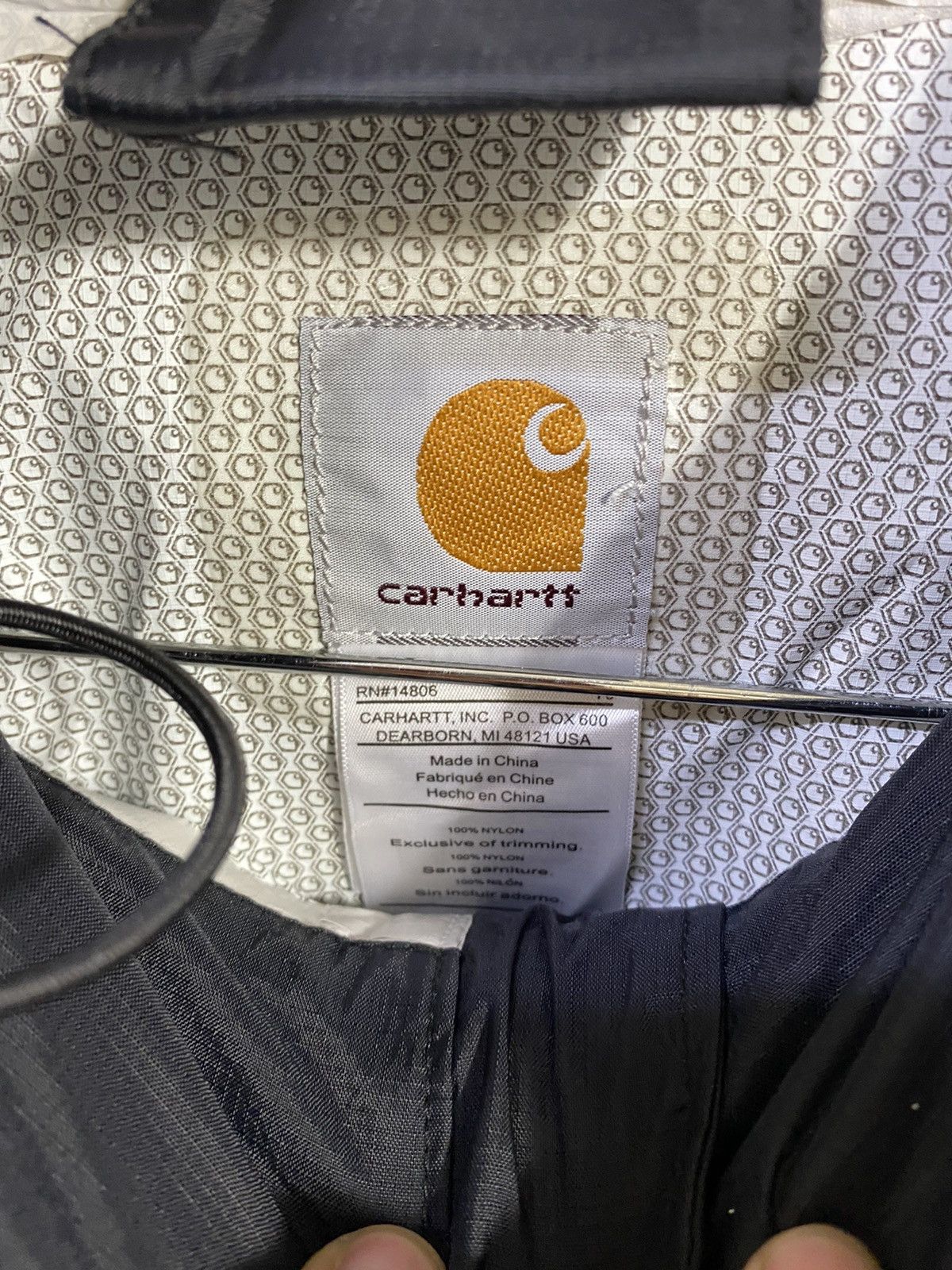 Carhartt Carhartt Waterproof Breathable Jacket Hoodie Small Logo Size US M / EU 48-50 / 2 - 4 Thumbnail