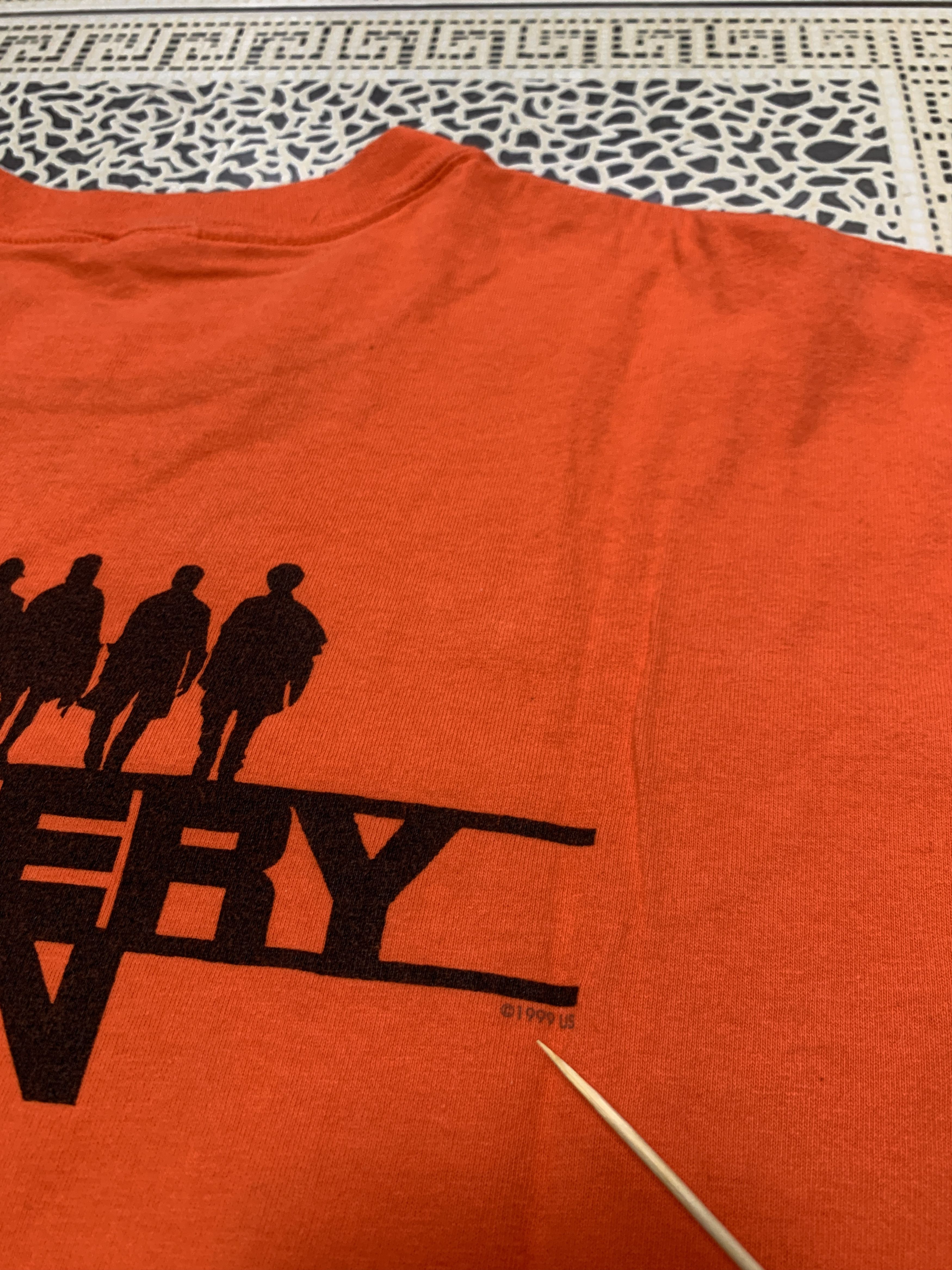 Vintage Mystery Men The Bowler 1999 vintage tee RARE ANVIL Size US XL / EU 56 / 4 - 3 Thumbnail