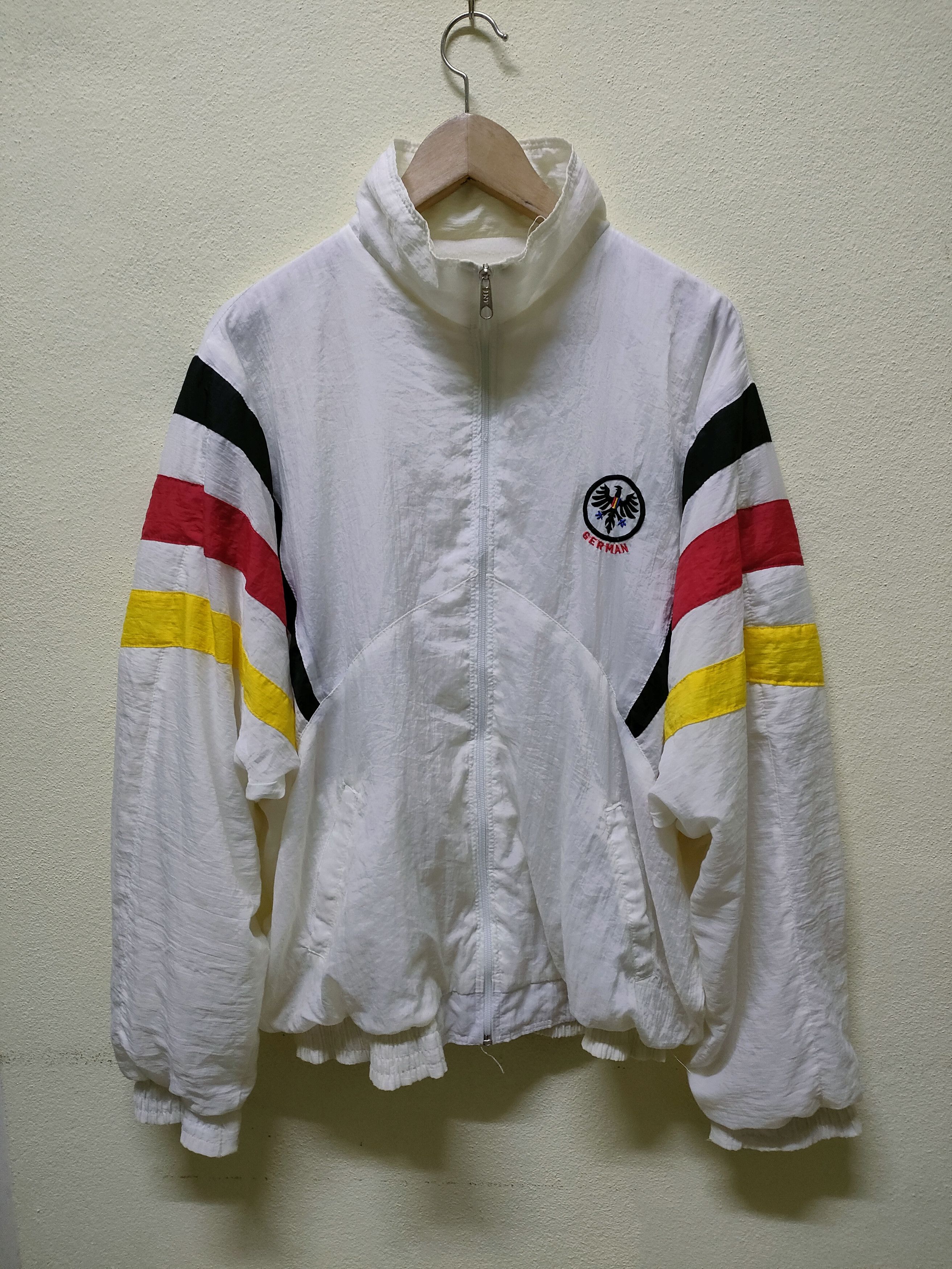 Vintage Vintage German Nylon Jacket Size US L / EU 52-54 / 3 - 1 Thumbnail