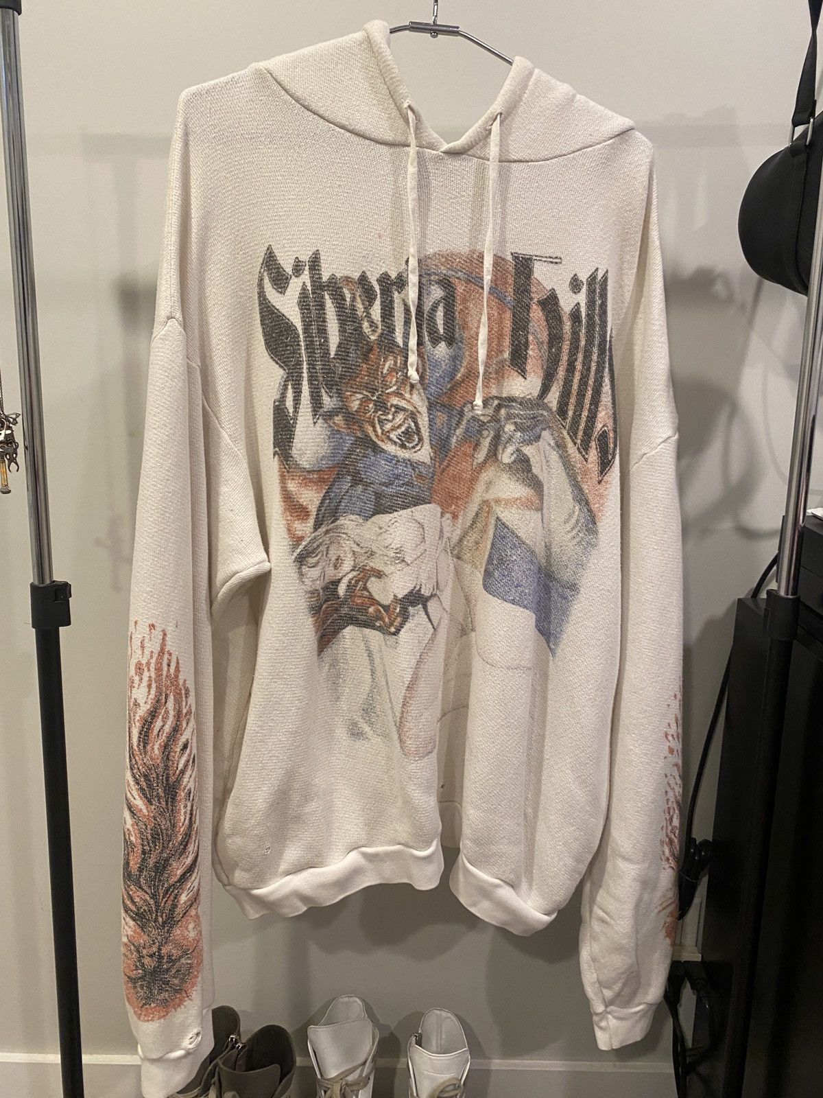 image of Siberia Hills Fantasy Hoodie in White, Men's (Size Medium)