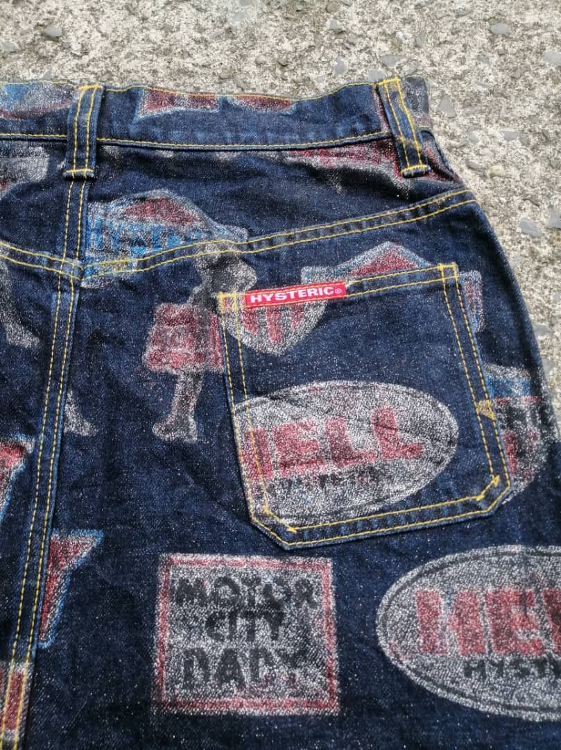 Hysteric Glamour Hysteric Glamour Made In Japan Skirt Jeans Size 29" - 3 Thumbnail
