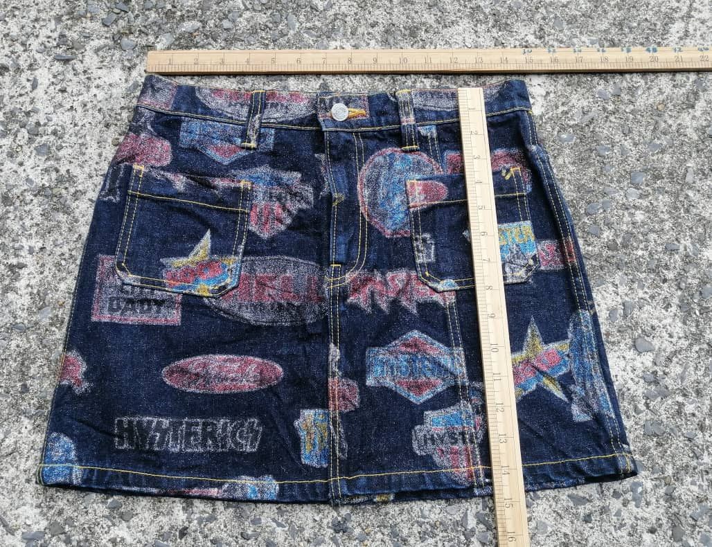 Hysteric Glamour Hysteric Glamour Made In Japan Skirt Jeans Size 29" - 4 Thumbnail
