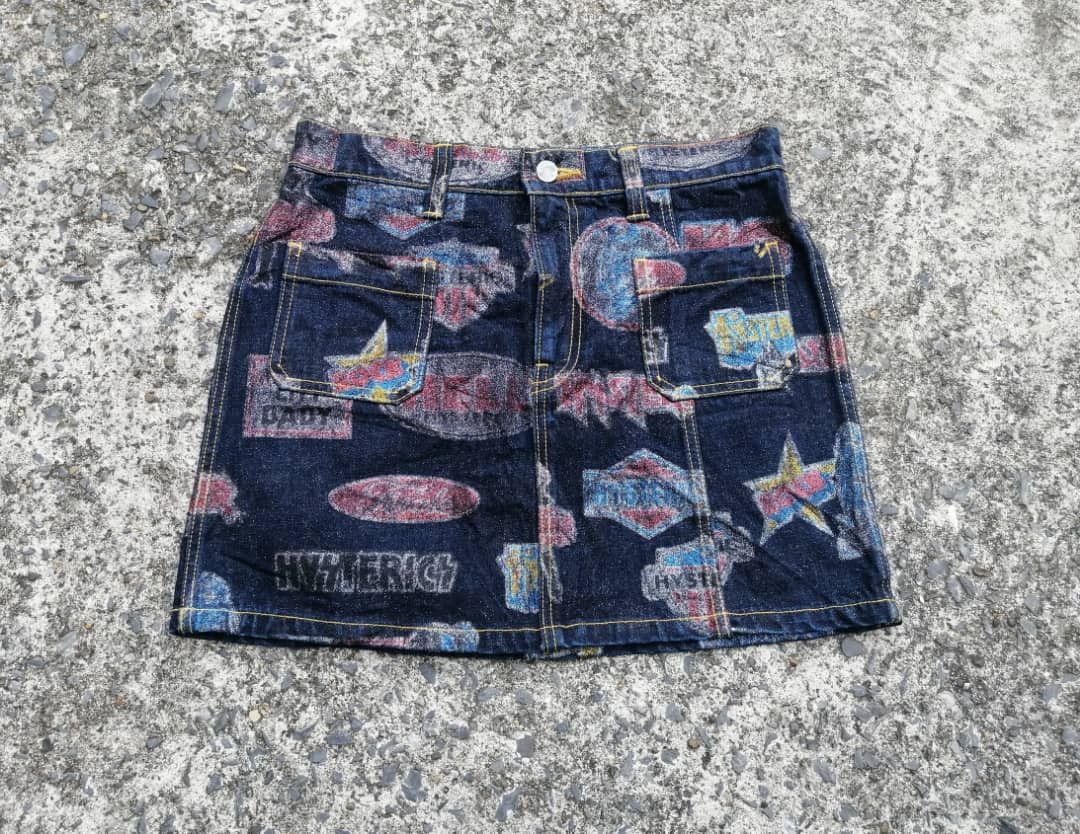 Hysteric Glamour Hysteric Glamour Made In Japan Skirt Jeans Size 29" - 1 Thumbnail
