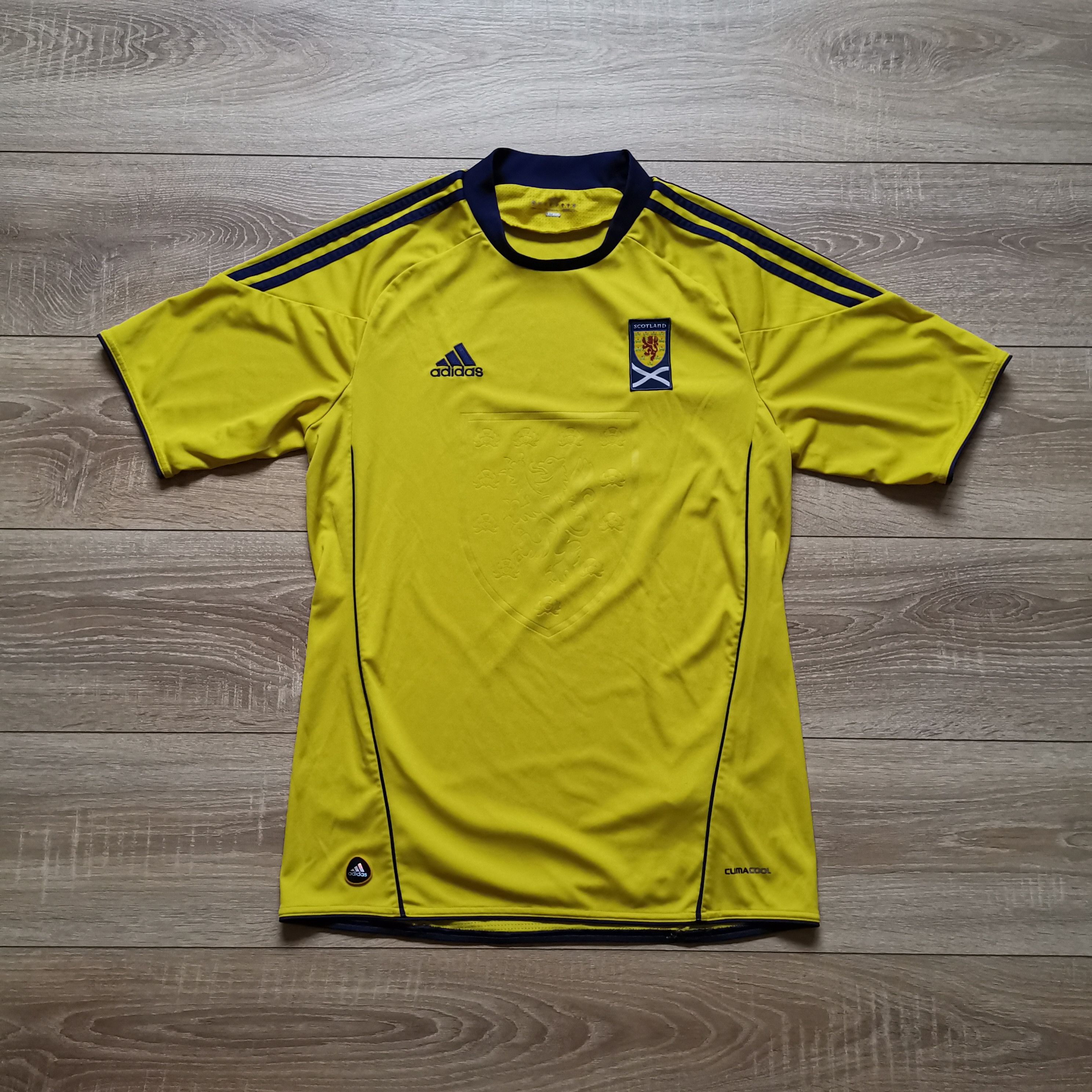 Adidas Adidas Scotland 2011 2012 away jersey soccer football shirt Size US M / EU 48-50 / 2 - 1 Thumbnail