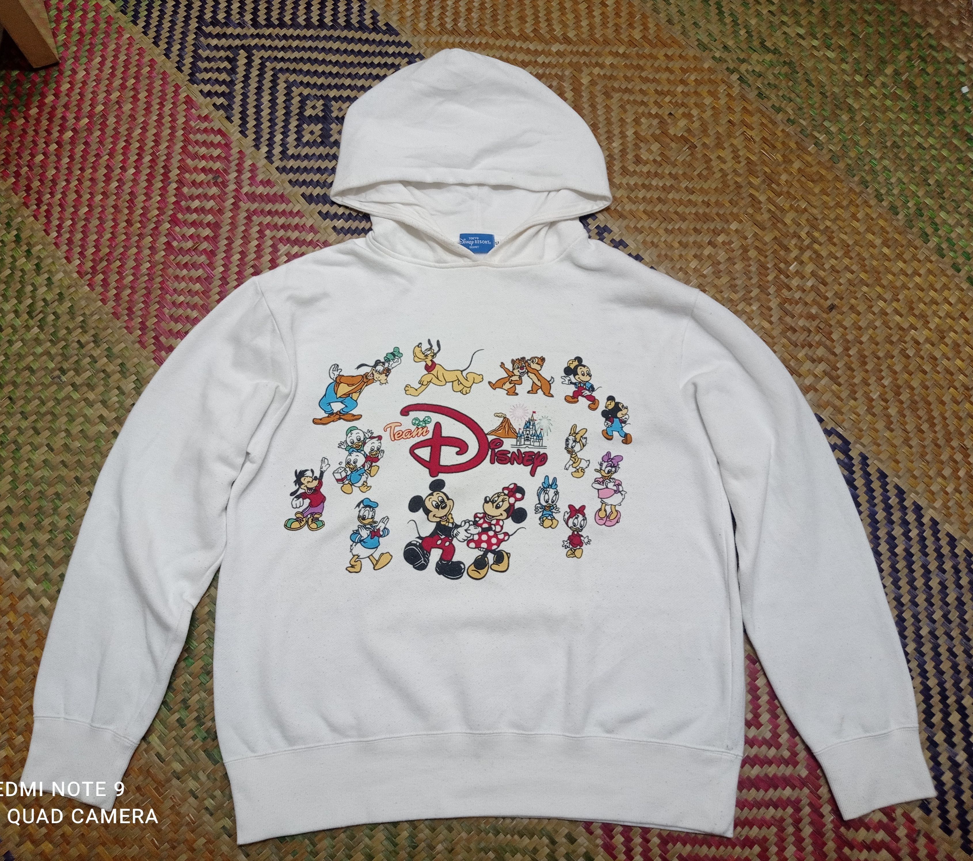 Cartoon Network × Disney × Japanese Brand Disney Resort Mickey mouse and friends hoded sweatshirt Size US XL / EU 56 / 4 - 2 Thumbnail