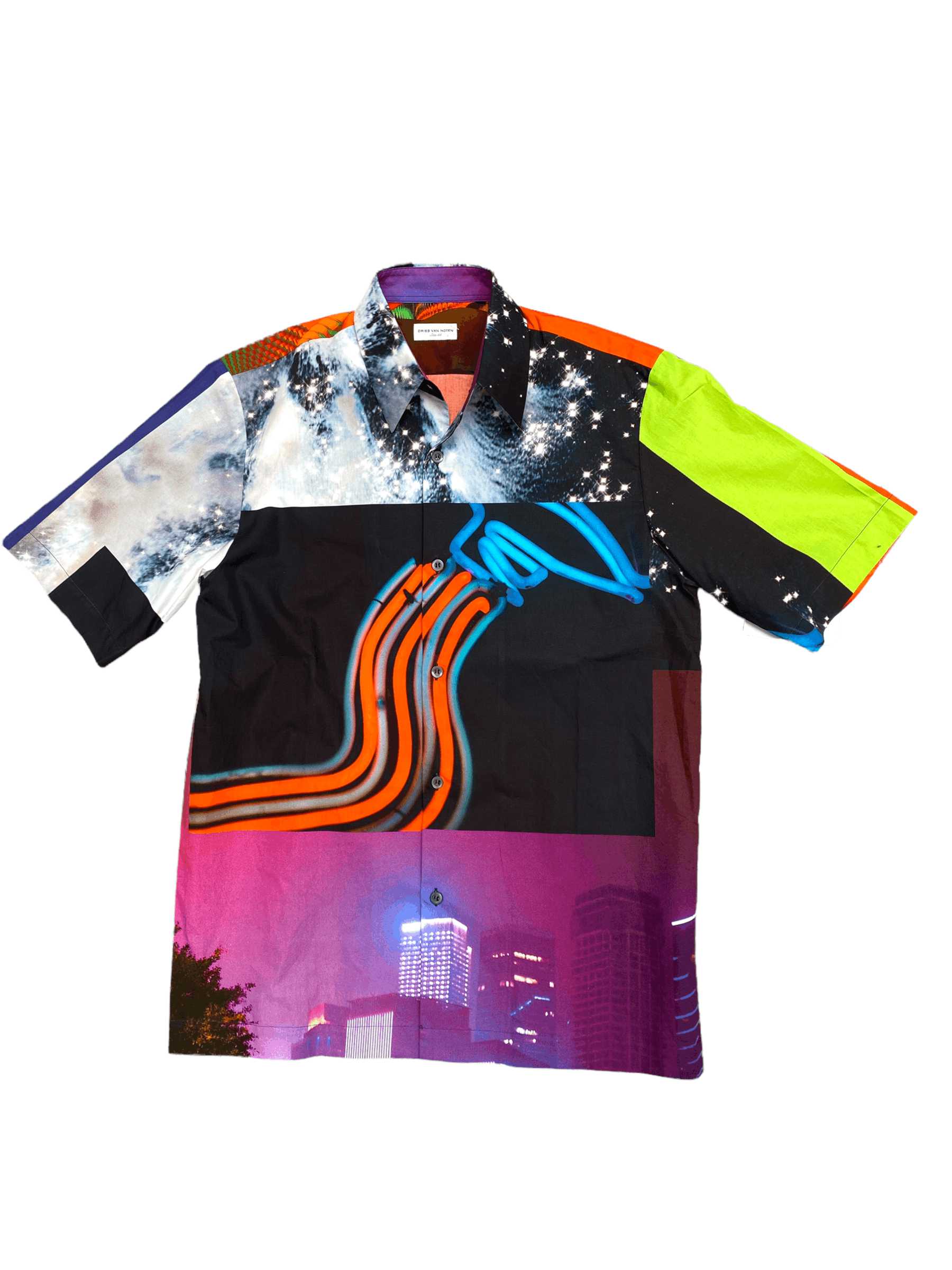 Dries Van Noten SS 2020 Mika Ninagawa Collages Shirt Size US XS / EU 42 / 0 - 2 Thumbnail
