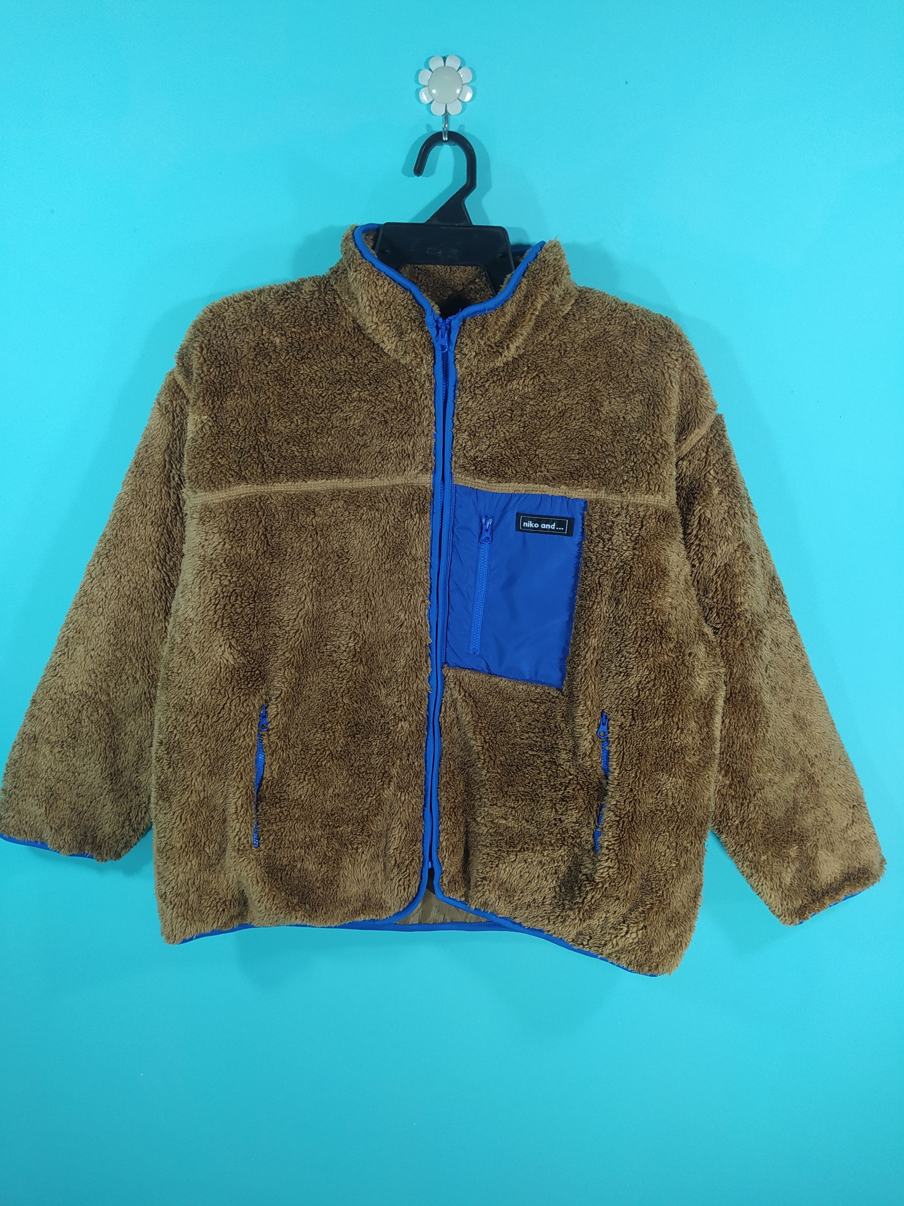 Japanese Brand NIKO AND...Fleece Zipper Size US L / EU 52-54 / 3 - 1 Thumbnail