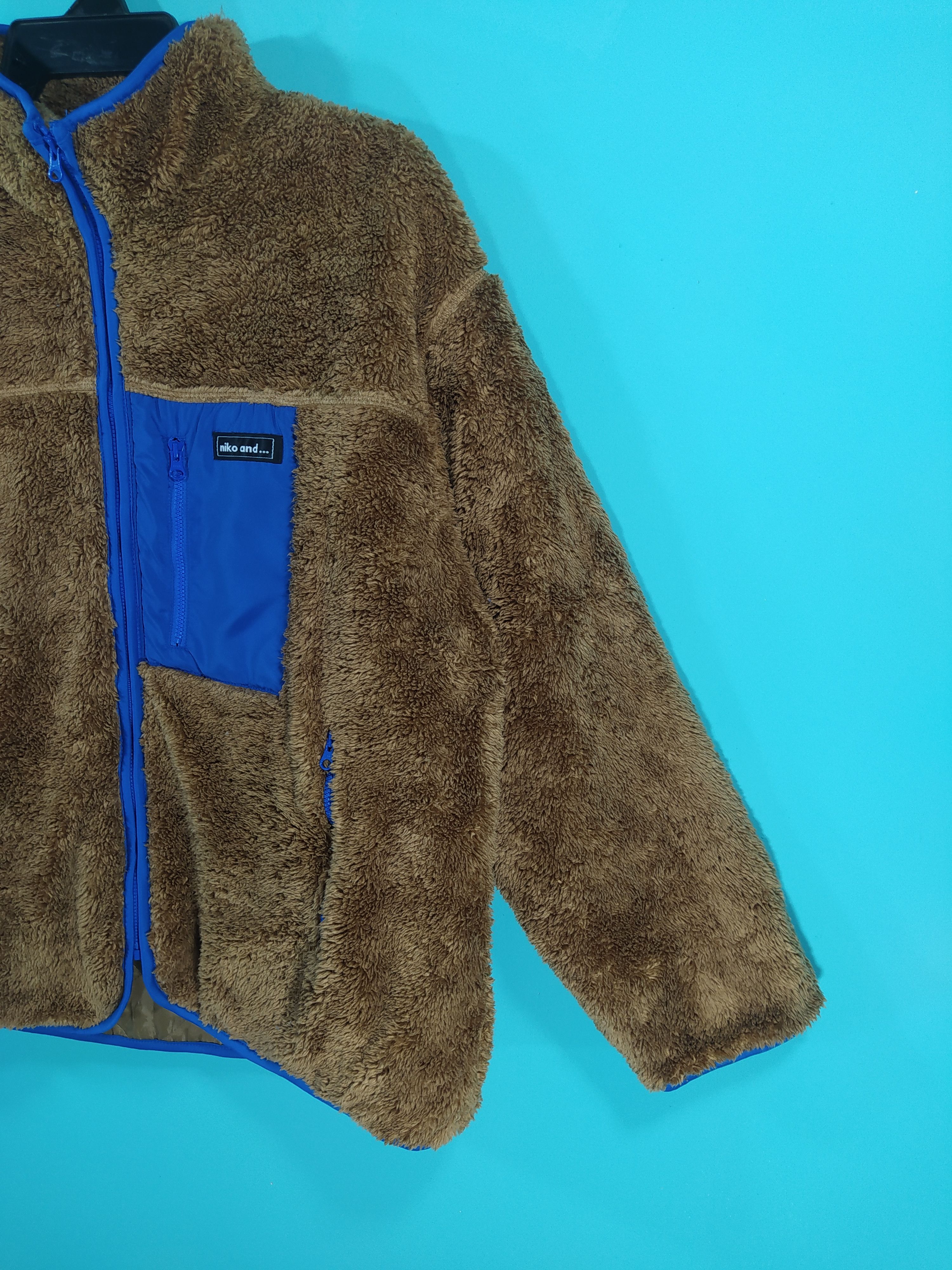 Japanese Brand NIKO AND...Fleece Zipper Size US L / EU 52-54 / 3 - 4 Thumbnail
