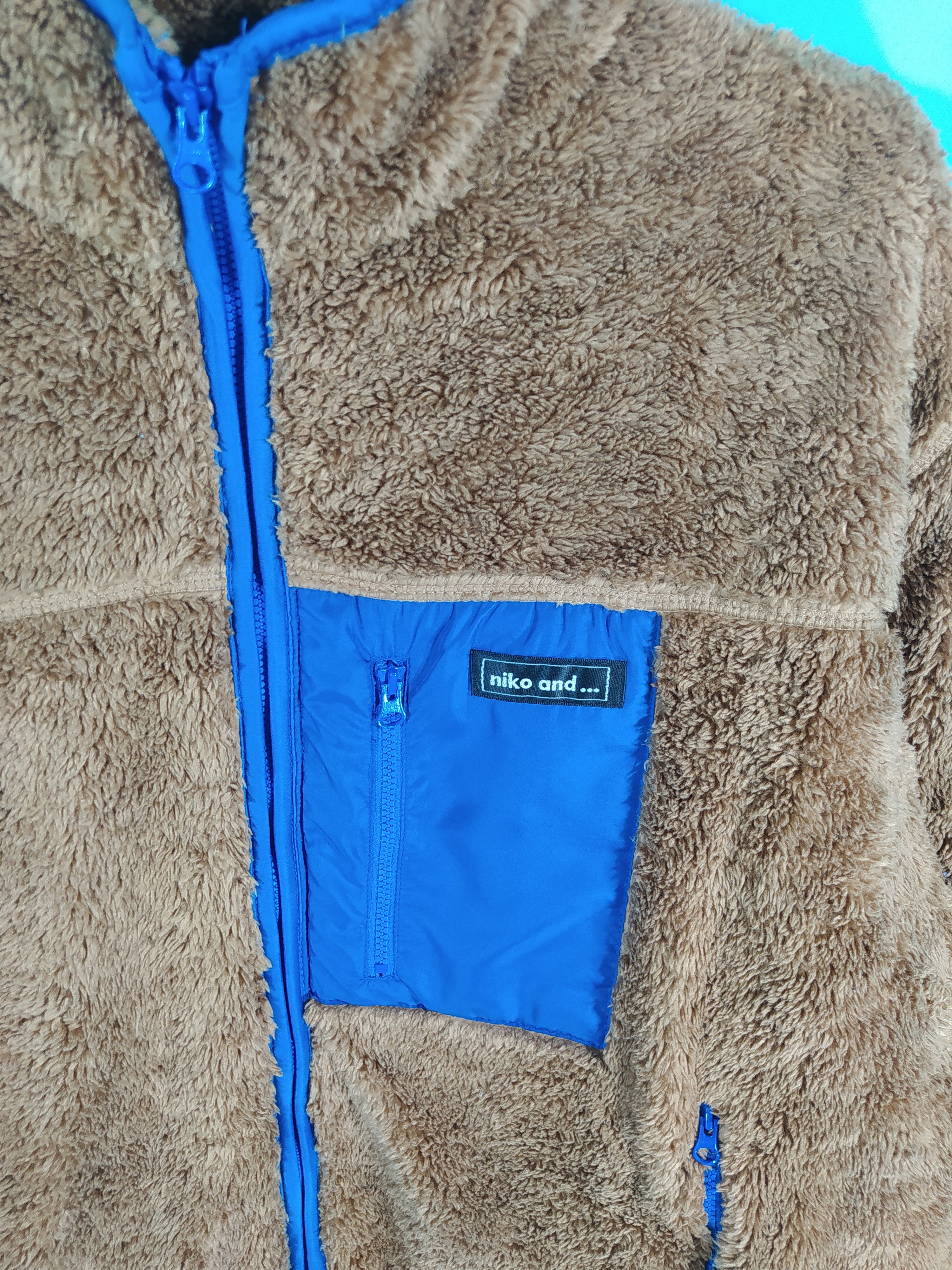 Japanese Brand NIKO AND...Fleece Zipper Size US L / EU 52-54 / 3 - 5 Thumbnail