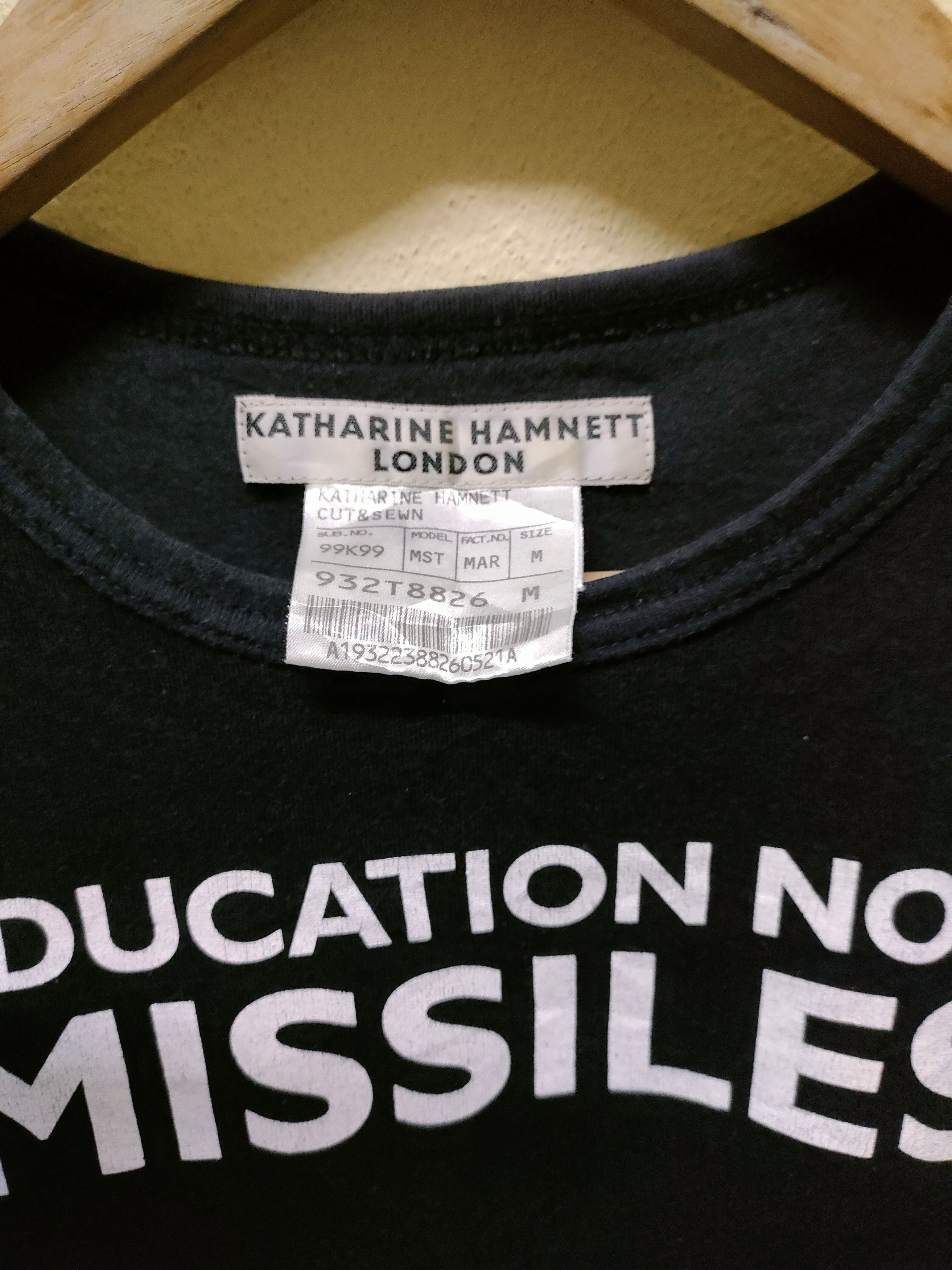 Katharine Hamnett London Steal 🔥🔥 Katharine Hamnett London Size US M / EU 48-50 / 2 - 4 Thumbnail