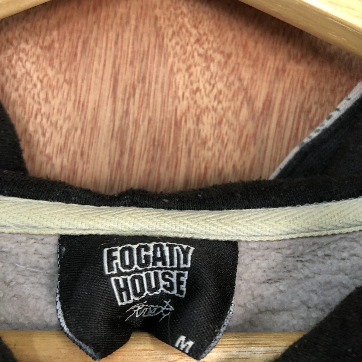 Japanese Brand DL Fogaty House Grey Hoodies sweatshirt #2025 Size US M / EU 48-50 / 2 - 13 Thumbnail