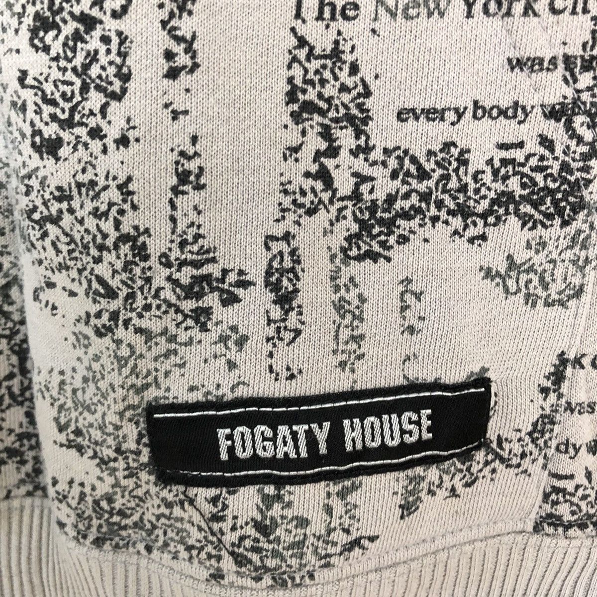 Japanese Brand DL Fogaty House Grey Hoodies sweatshirt #2025 Size US M / EU 48-50 / 2 - 11 Thumbnail