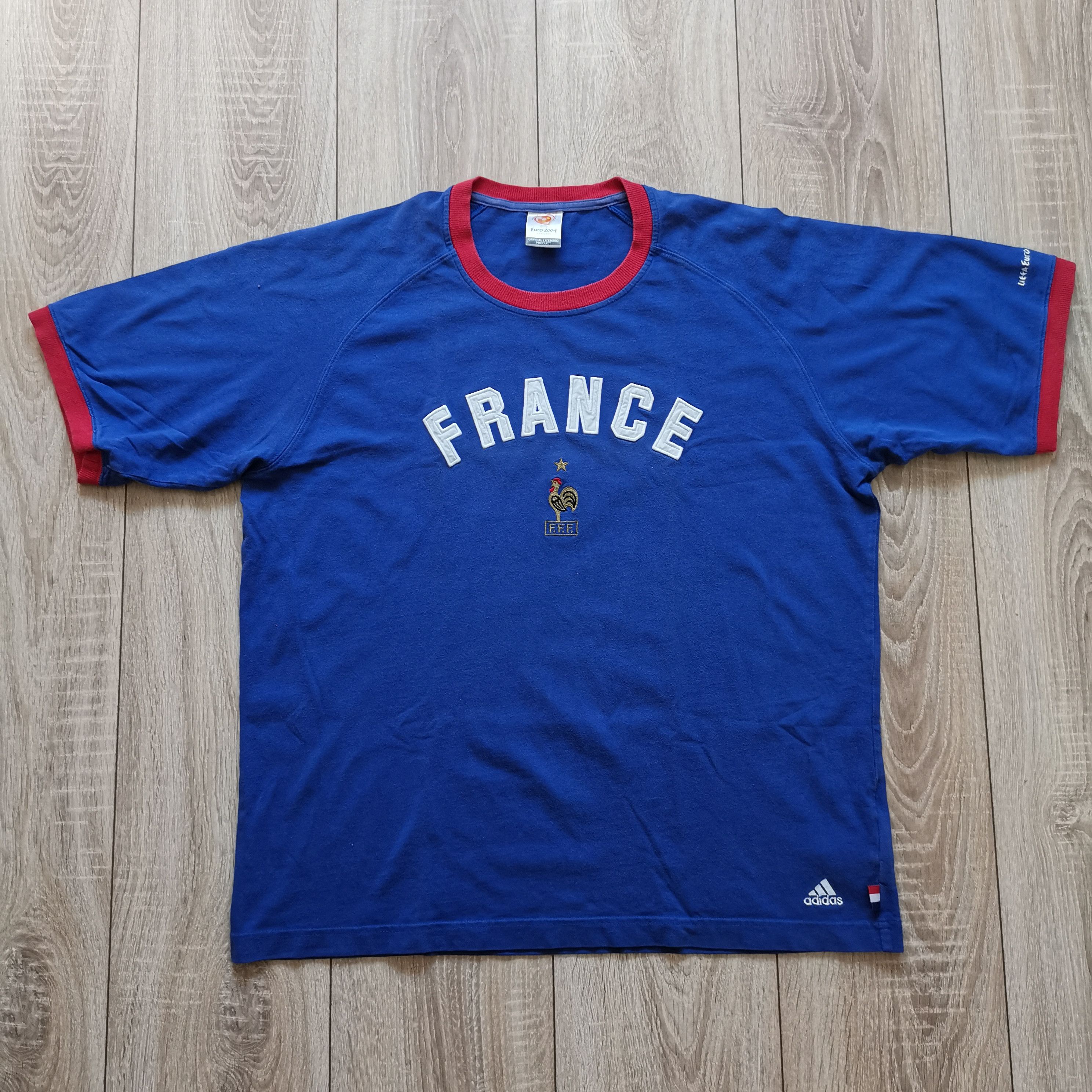 Adidas Adidas France Euro 2004 official shirt Size US XL / EU 56 / 4 - 1 Thumbnail