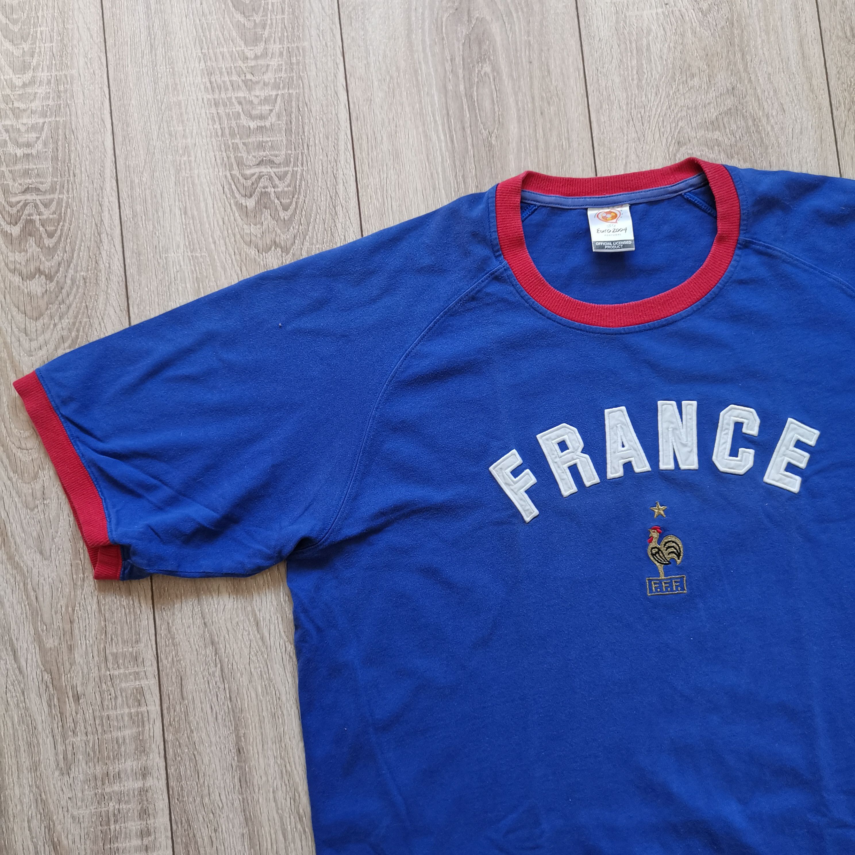Adidas Adidas France Euro 2004 official shirt Size US XL / EU 56 / 4 - 4 Thumbnail