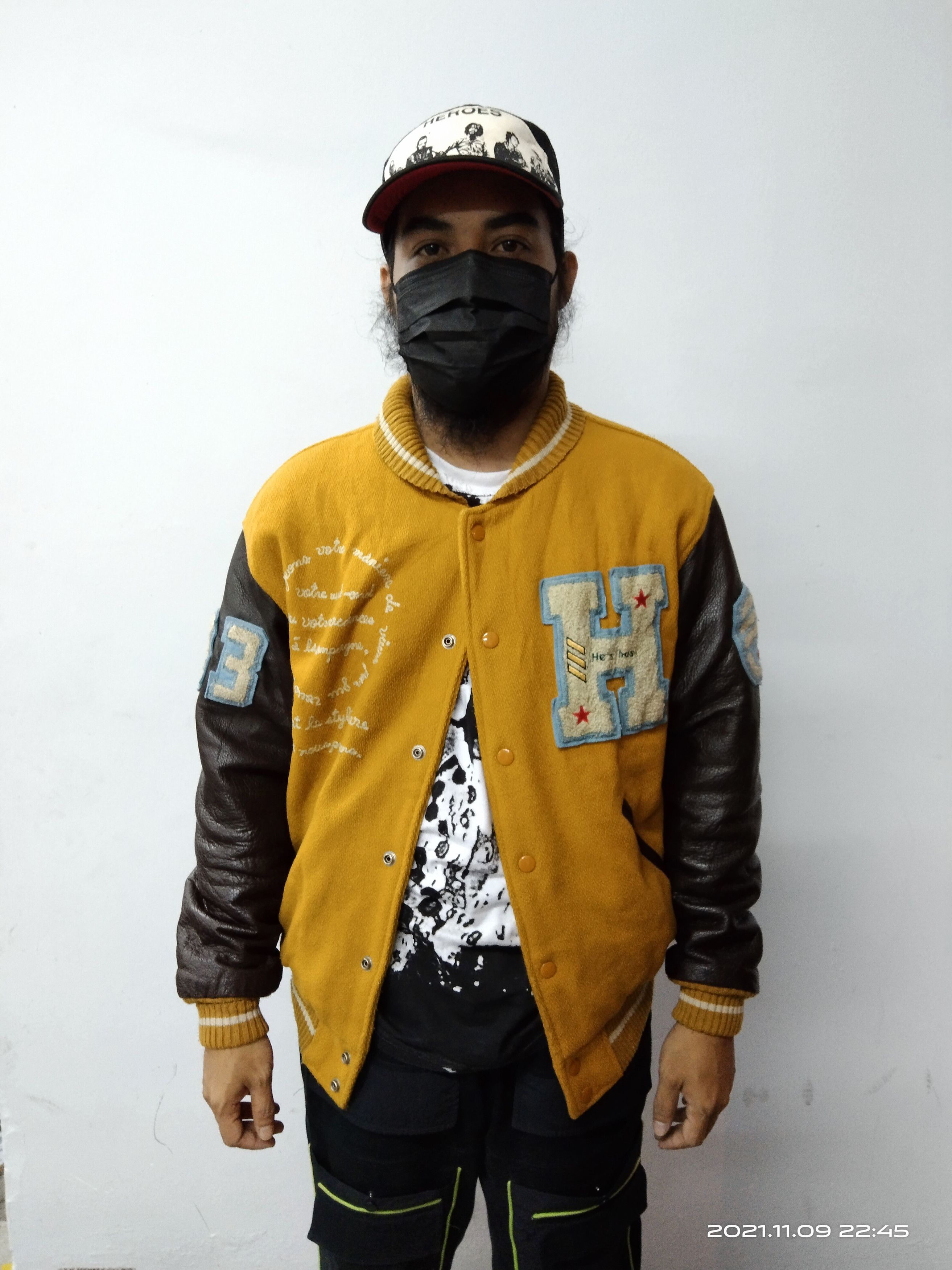 Japanese Brand JAPANESE BRAND VARSITY WOOL LEATHER JACKET Size US M / EU 48-50 / 2 - 1 Thumbnail