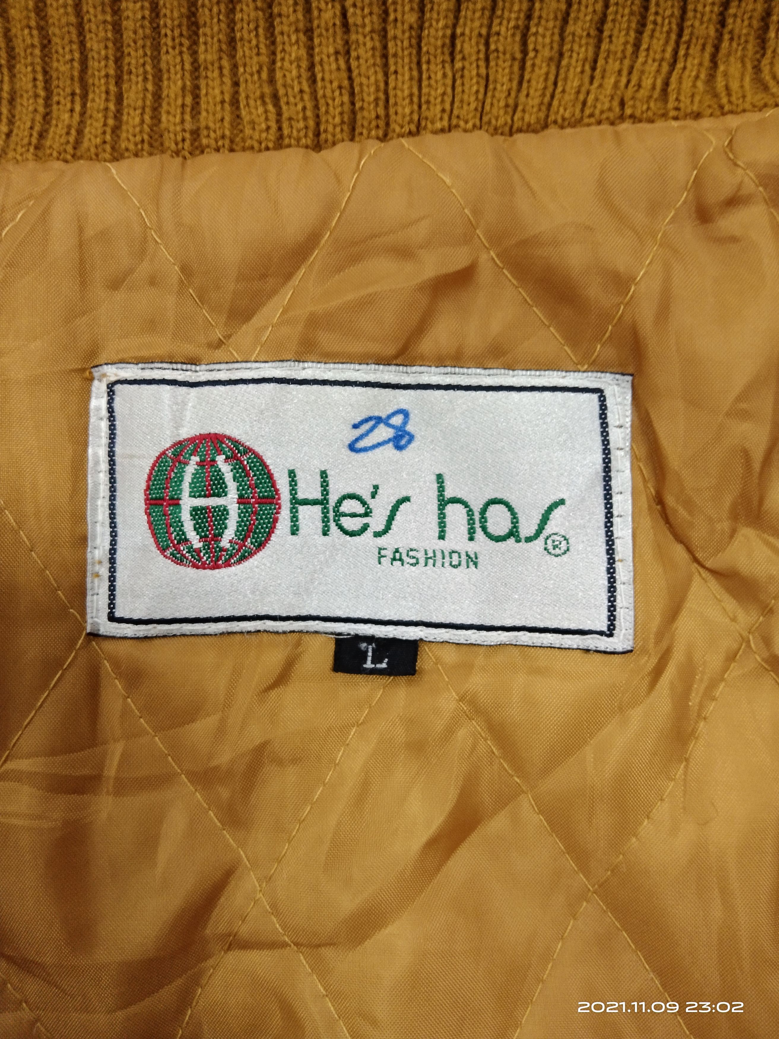 Japanese Brand JAPANESE BRAND VARSITY WOOL LEATHER JACKET Size US M / EU 48-50 / 2 - 7 Thumbnail
