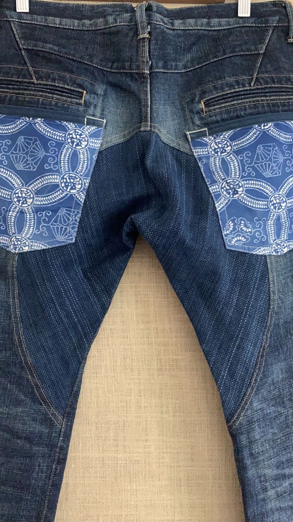 Comme des Garcons × Junya Watanabe Junya watanabe double scarf pocket segment salvage jeans Size US 34 / EU 50 - 7 Thumbnail