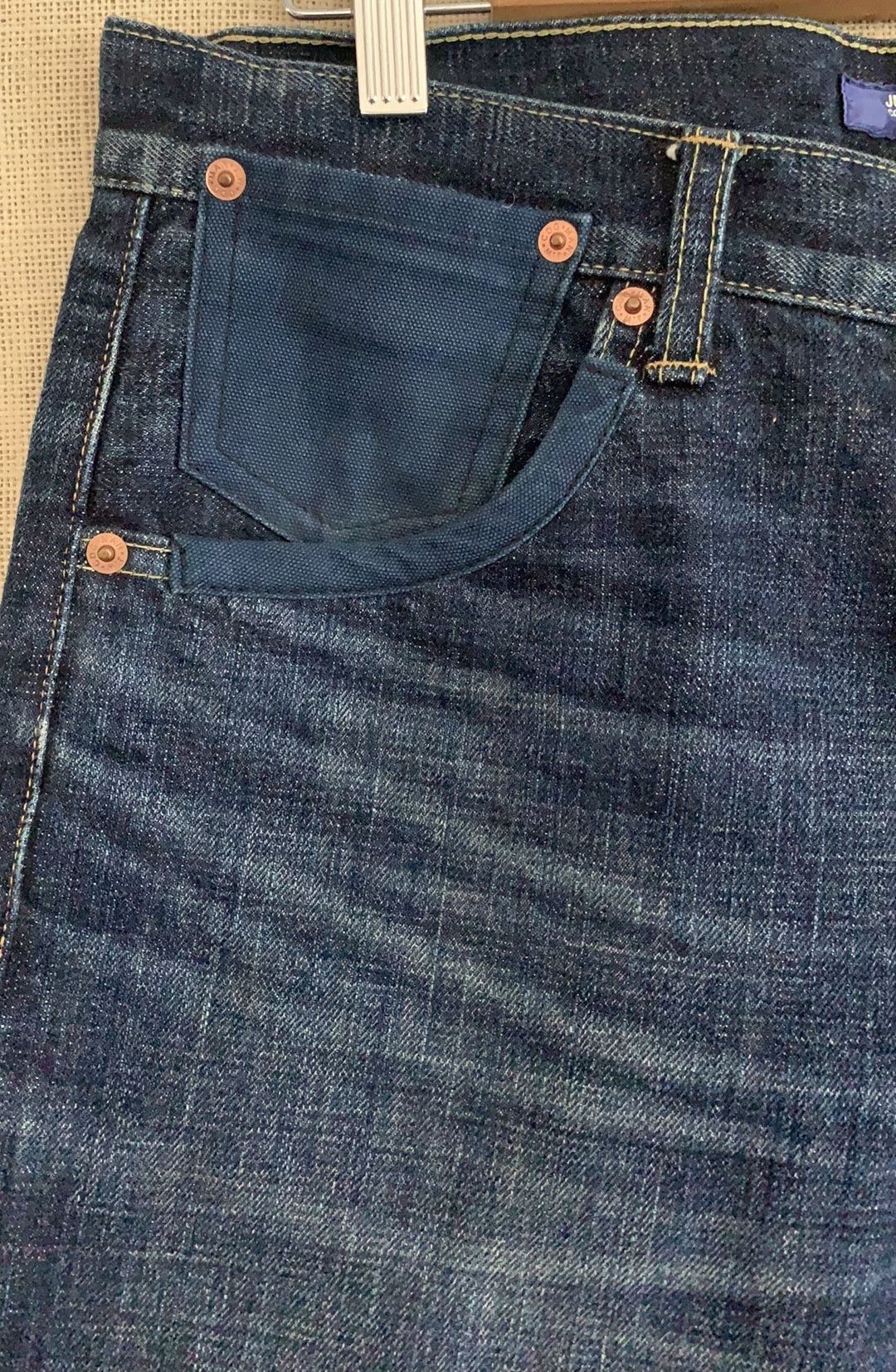 Comme des Garcons × Junya Watanabe Junya watanabe double scarf pocket segment salvage jeans Size US 34 / EU 50 - 13 Thumbnail