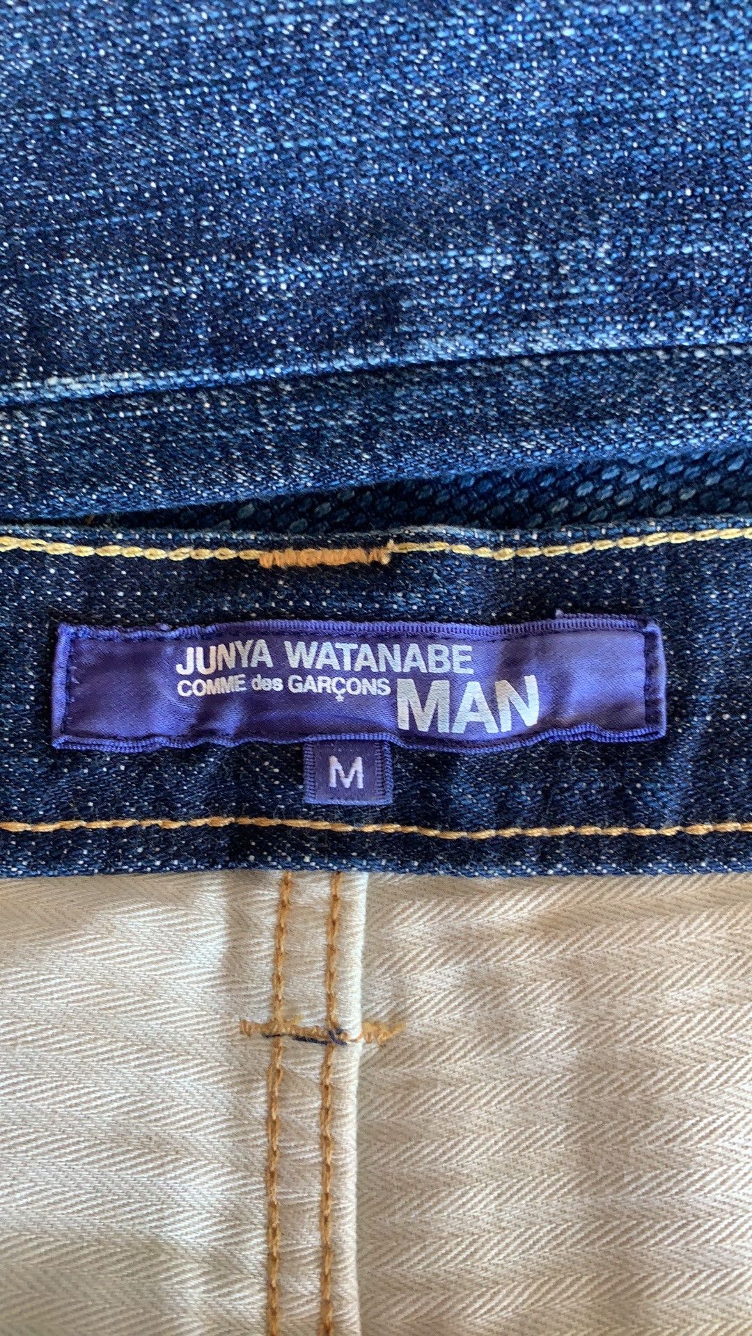 Comme des Garcons × Junya Watanabe Junya watanabe double scarf pocket segment salvage jeans Size US 34 / EU 50 - 10 Thumbnail
