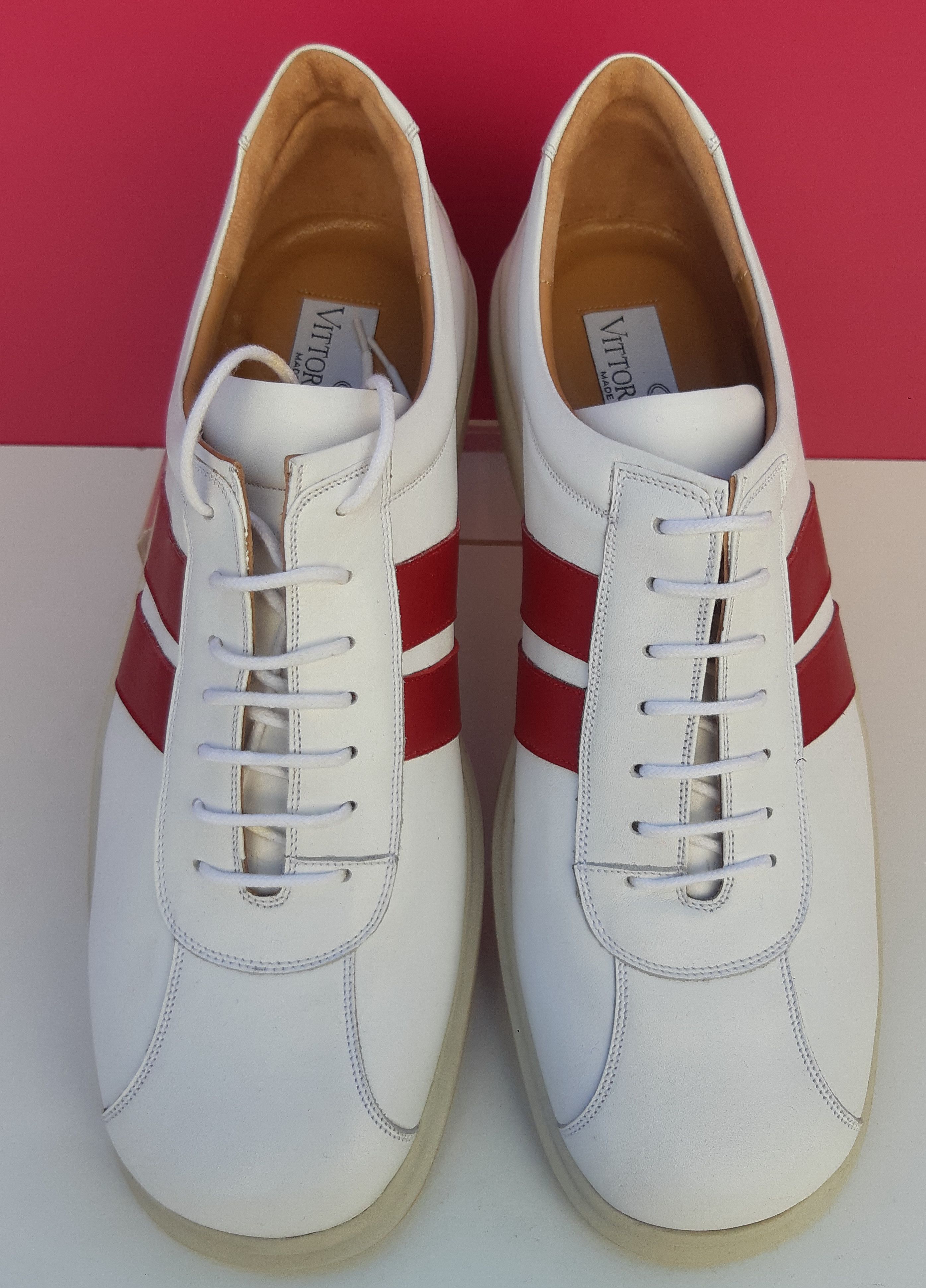 VITTORIO VIRGILI Italy Sneaker Shoes size eu42/us9 NWT