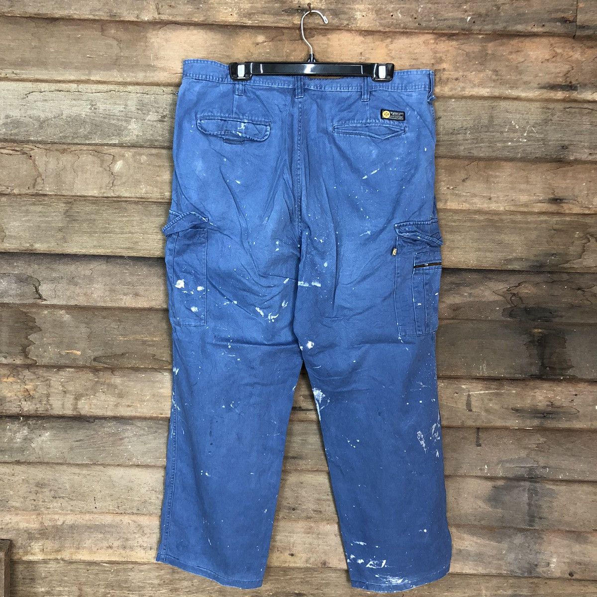 Japanese Brand DLL Evolution Blue Multipocket painter Cargo Pants #c977 Size US 38 / EU 54 - 9 Thumbnail