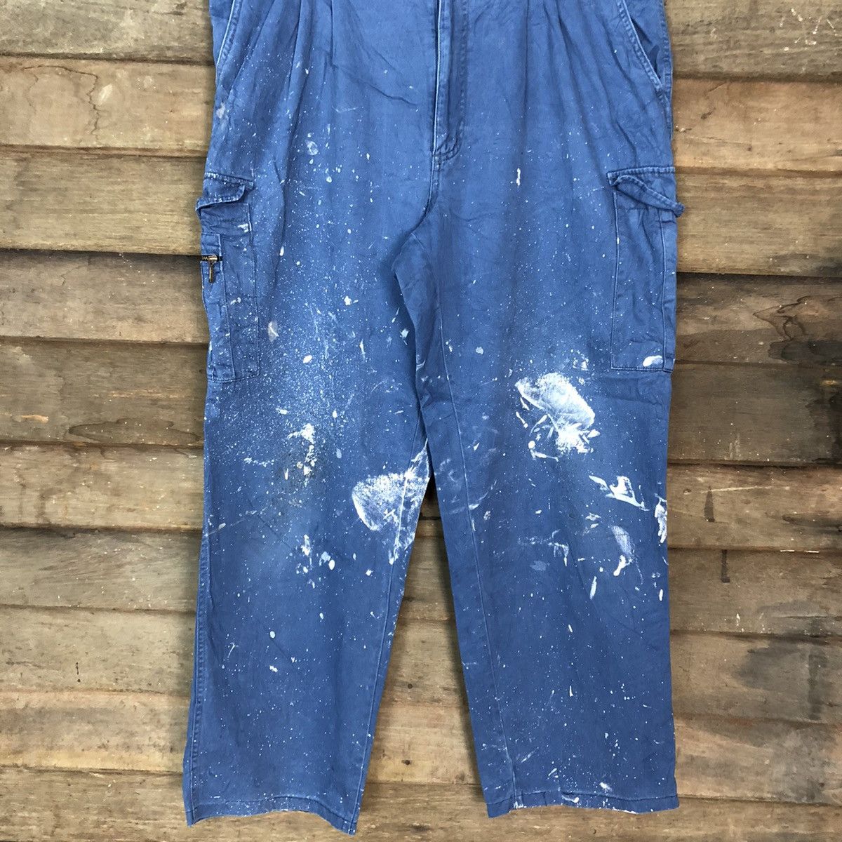 Japanese Brand DLL Evolution Blue Multipocket painter Cargo Pants #c977 Size US 38 / EU 54 - 3 Thumbnail