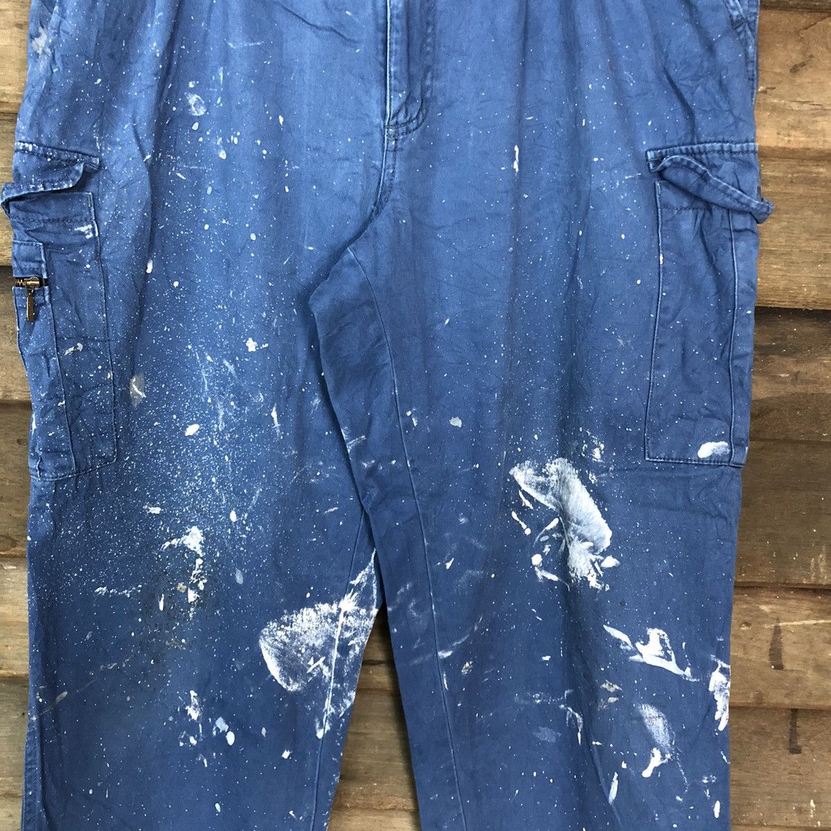 Japanese Brand DLL Evolution Blue Multipocket painter Cargo Pants #c977 Size US 38 / EU 54 - 8 Thumbnail