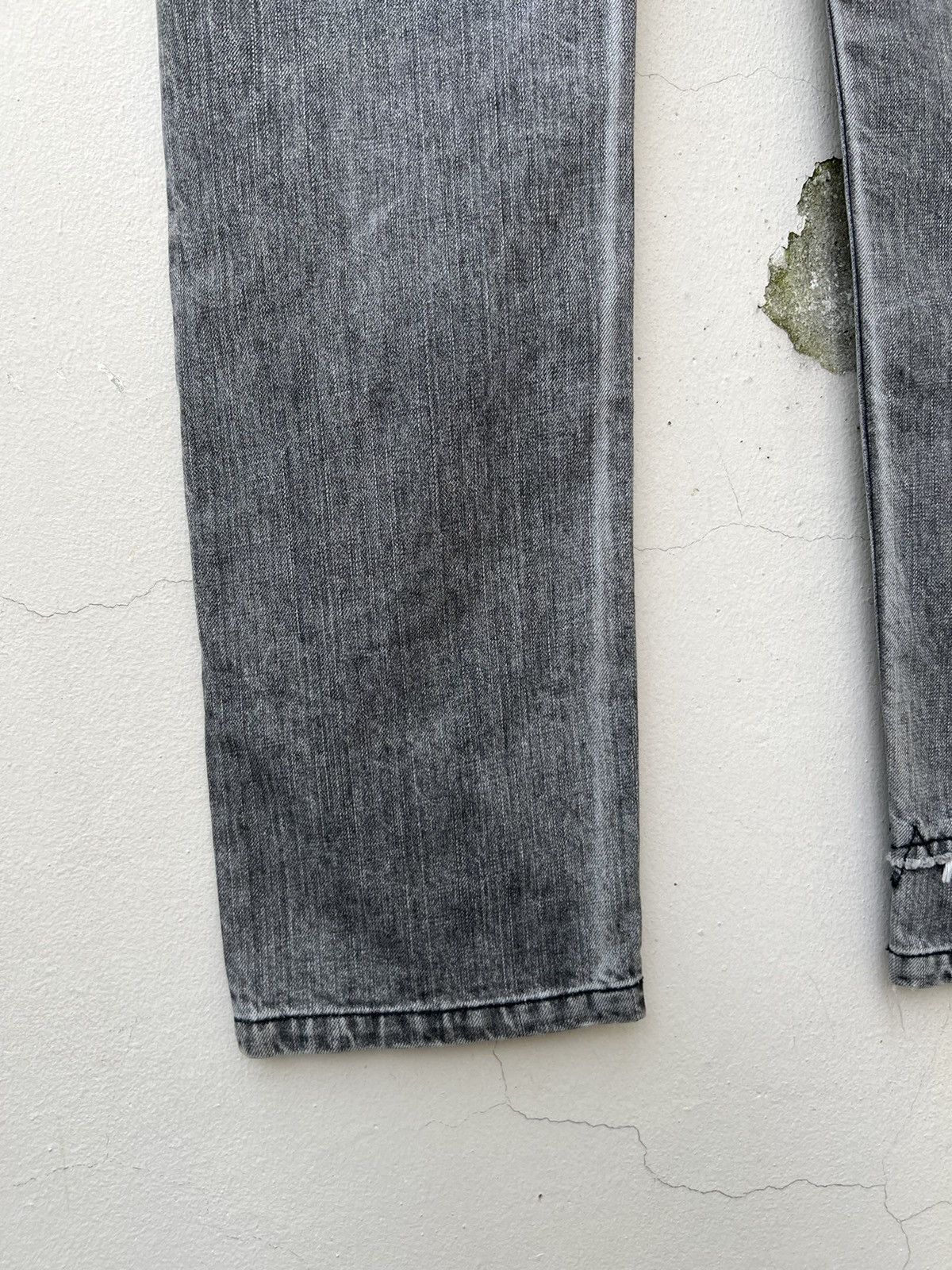 Vintage Vintage FLORAL WATER Japan Striped Patchwork Denim Pant Size US 31 - 18 Thumbnail
