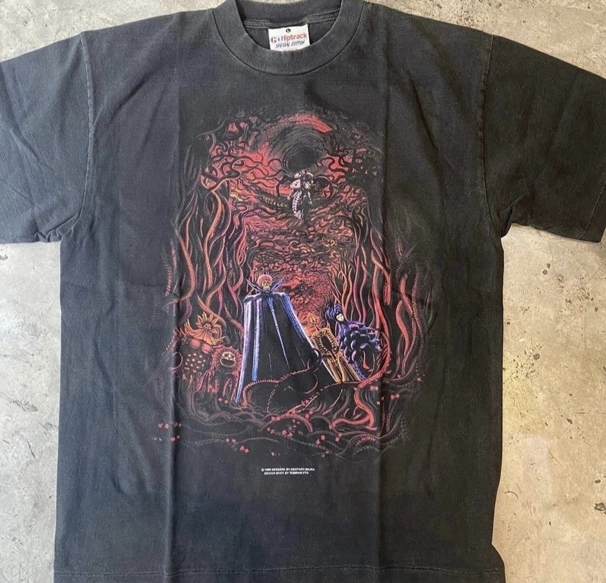 Other Berserk Bootleg L XL Guts Anime Manga Shonen Demon jujutsu Size US XL / EU 56 / 4 - 1 Thumbnail