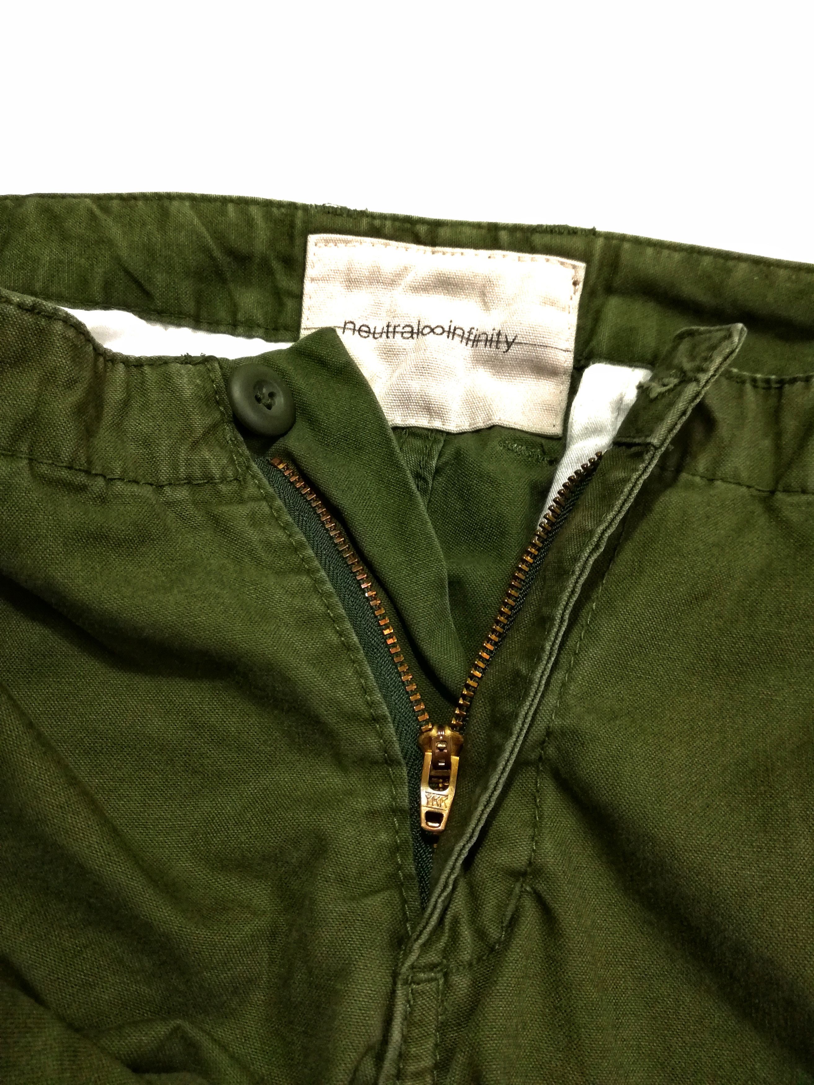 Designer × Japanese Brand 🔥Very Rare Neutral 8 Infinity Military Cargo Pants🔥 Size US 31 - 11 Thumbnail