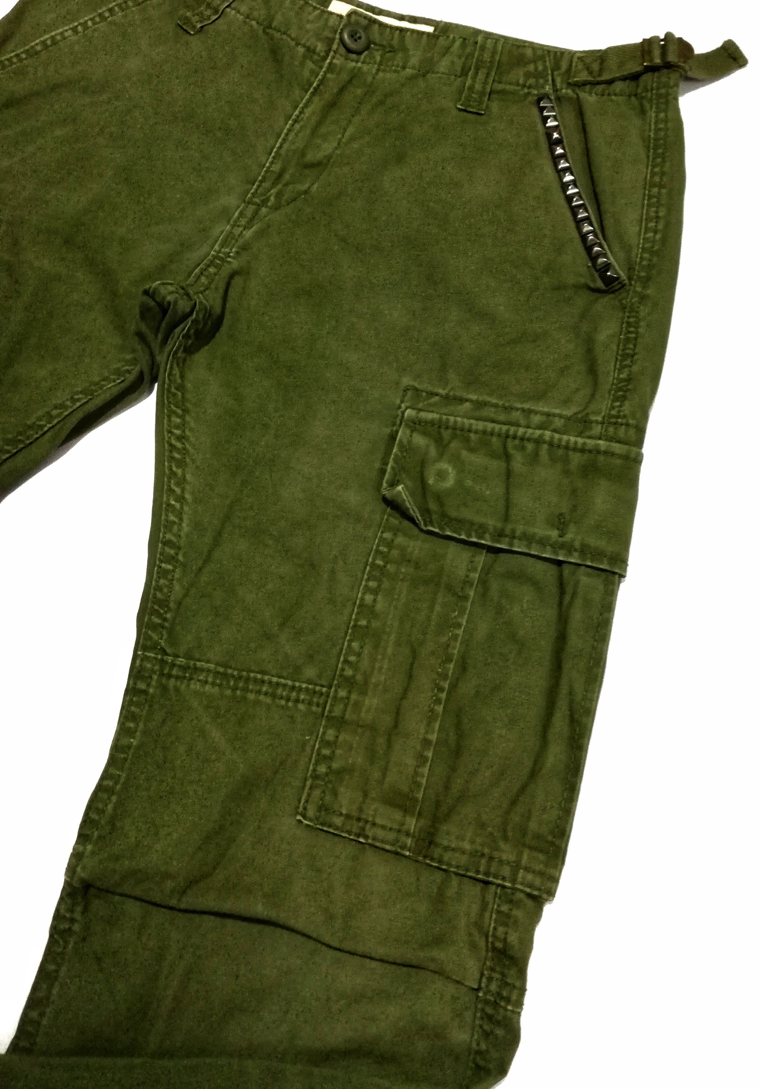 Designer × Japanese Brand 🔥Very Rare Neutral 8 Infinity Military Cargo Pants🔥 Size US 31 - 4 Thumbnail