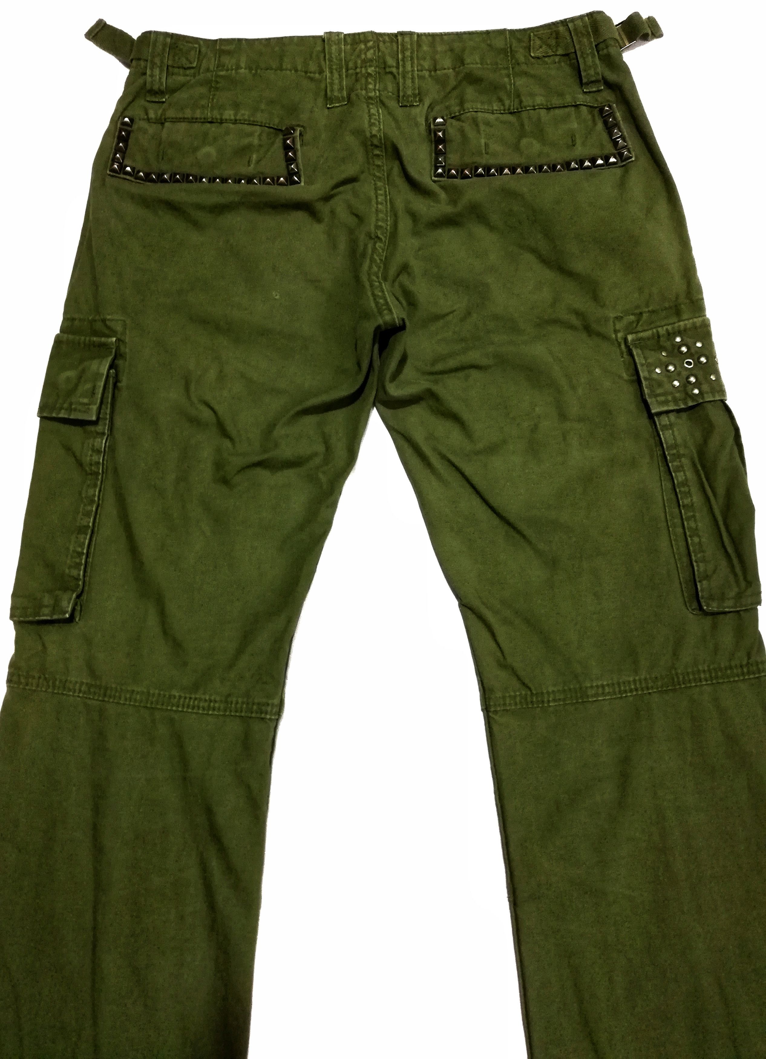 Designer × Japanese Brand 🔥Very Rare Neutral 8 Infinity Military Cargo Pants🔥 Size US 31 - 17 Thumbnail