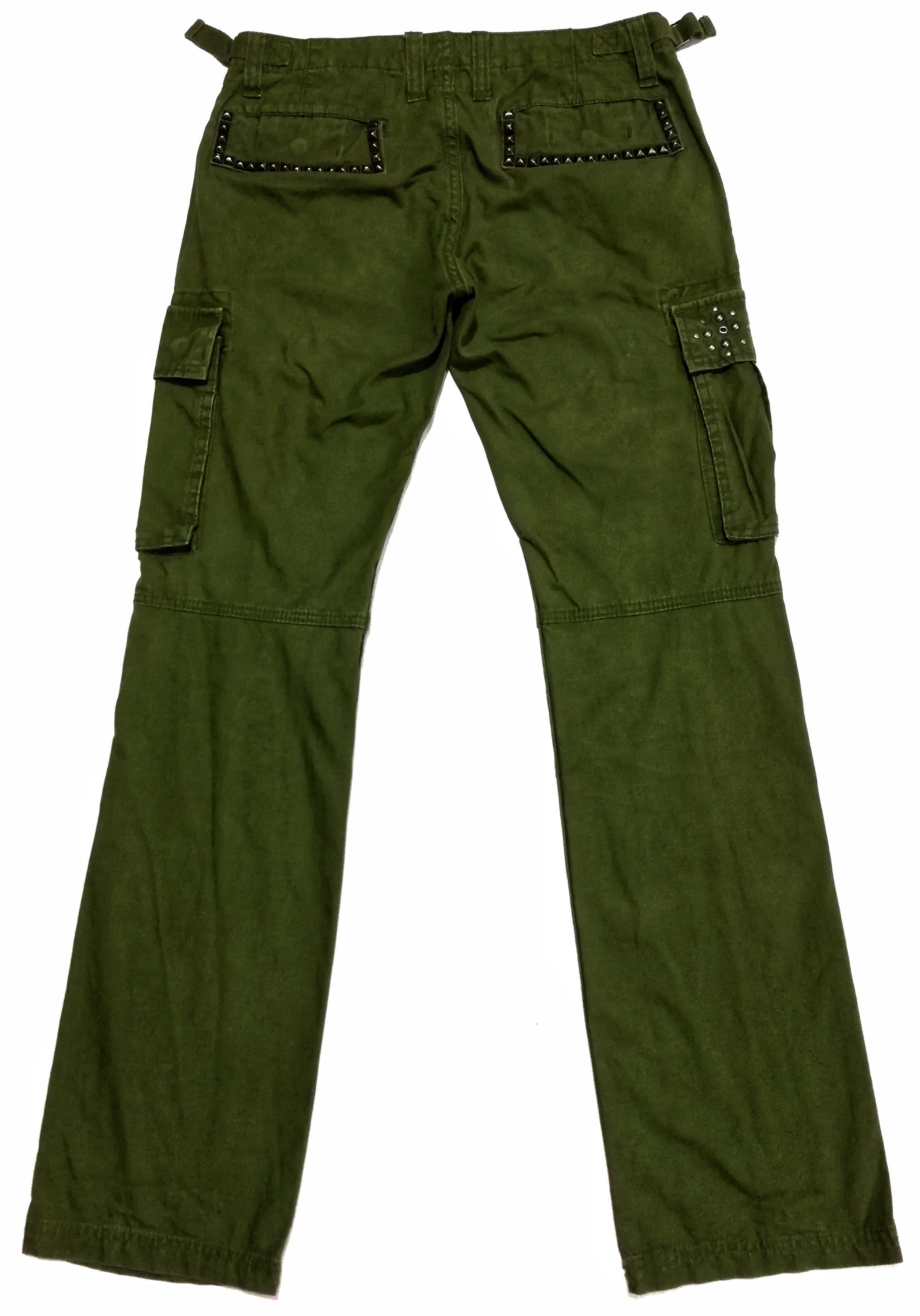 Designer × Japanese Brand 🔥Very Rare Neutral 8 Infinity Military Cargo Pants🔥 Size US 31 - 16 Thumbnail