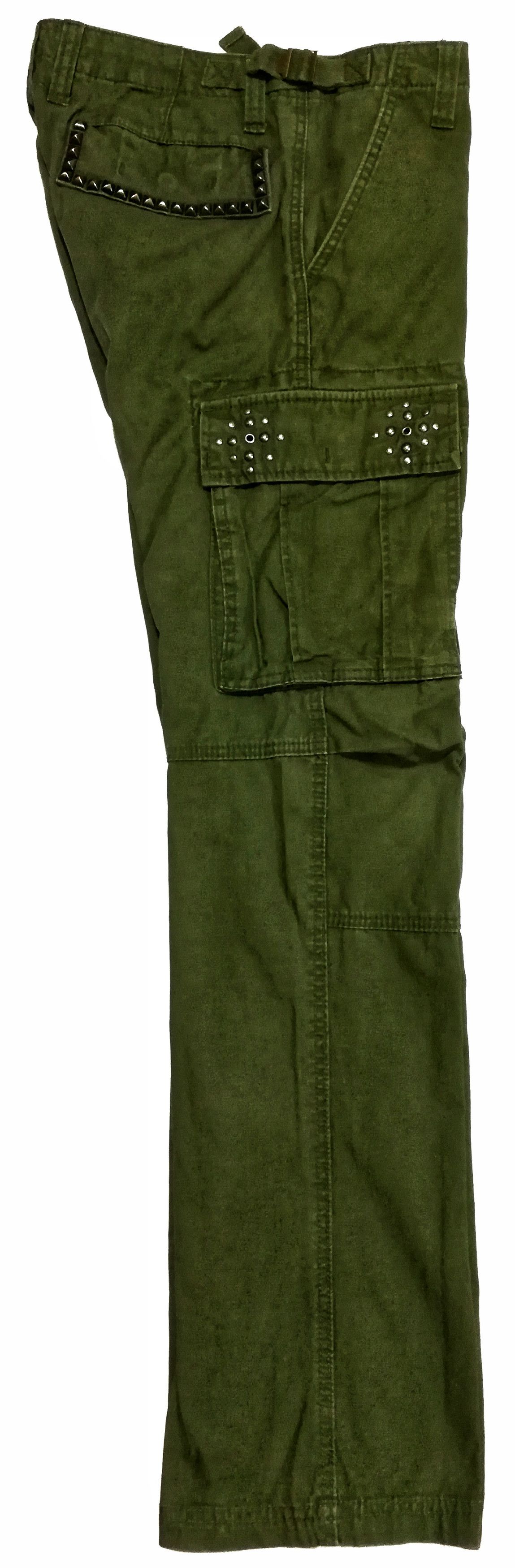 Designer × Japanese Brand 🔥Very Rare Neutral 8 Infinity Military Cargo Pants🔥 Size US 31 - 8 Thumbnail
