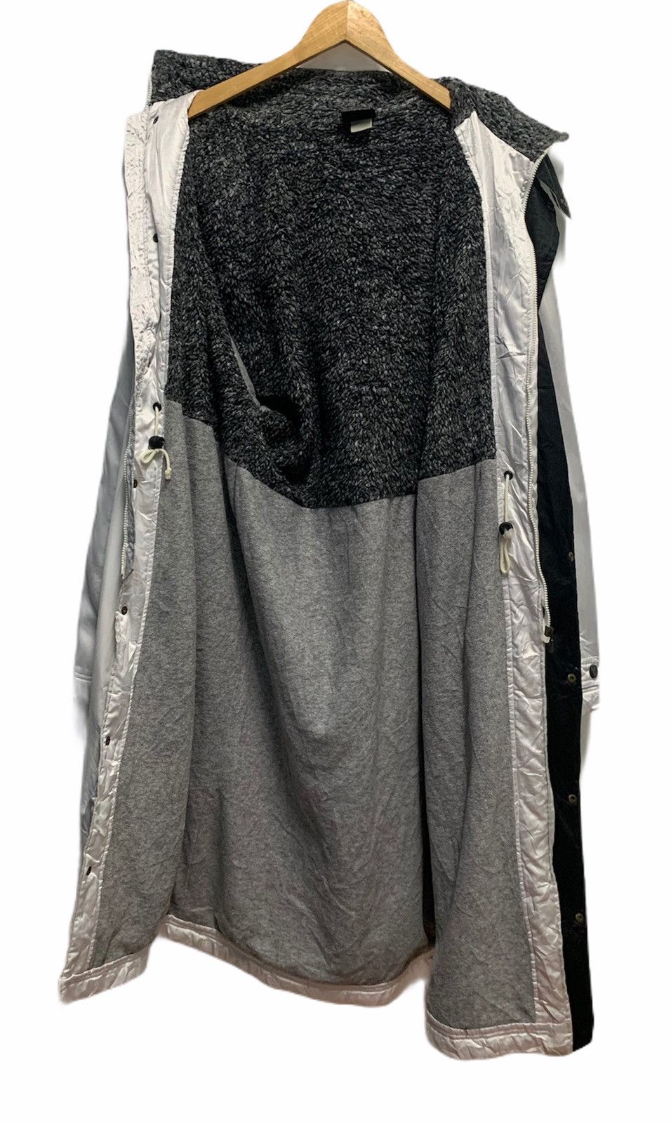Kappa × Vintage Vintage 80s Kappa Spellout Big Logo Long Jacket Hoodie Size US L / EU 52-54 / 3 - 6 Thumbnail