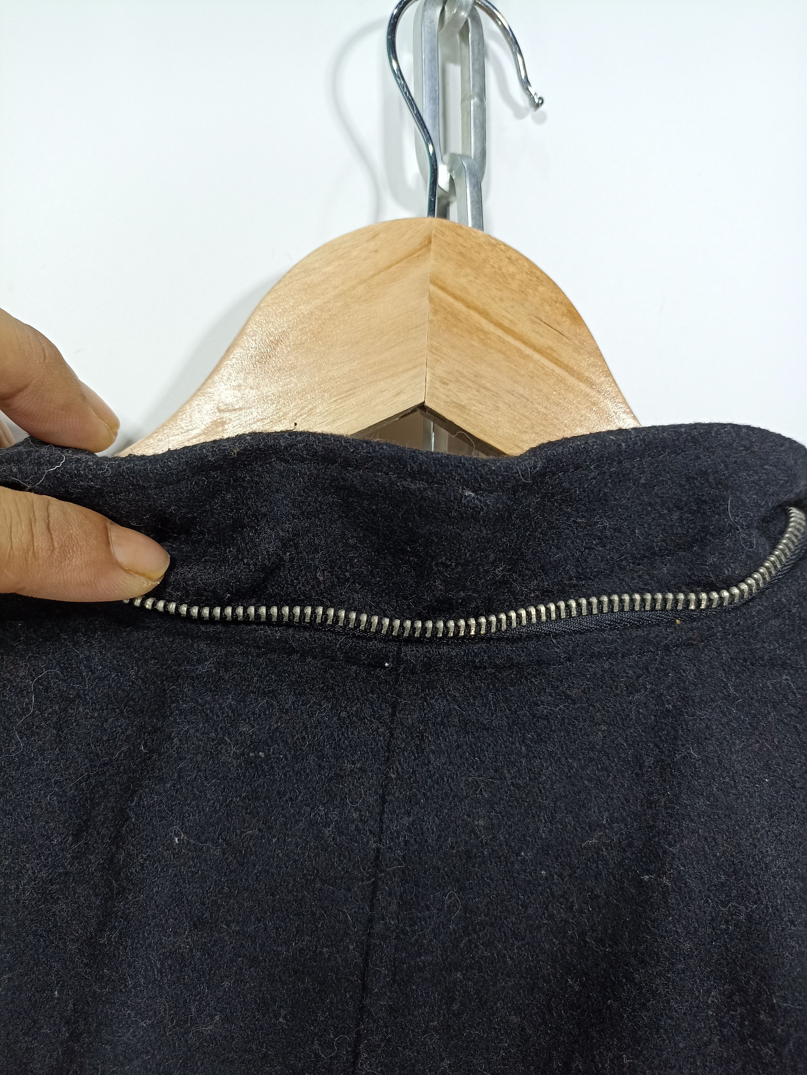 Japanese Brand × Vintage World wide love! Wool Bike Jacket Size US S / EU 44-46 / 1 - 3 Thumbnail