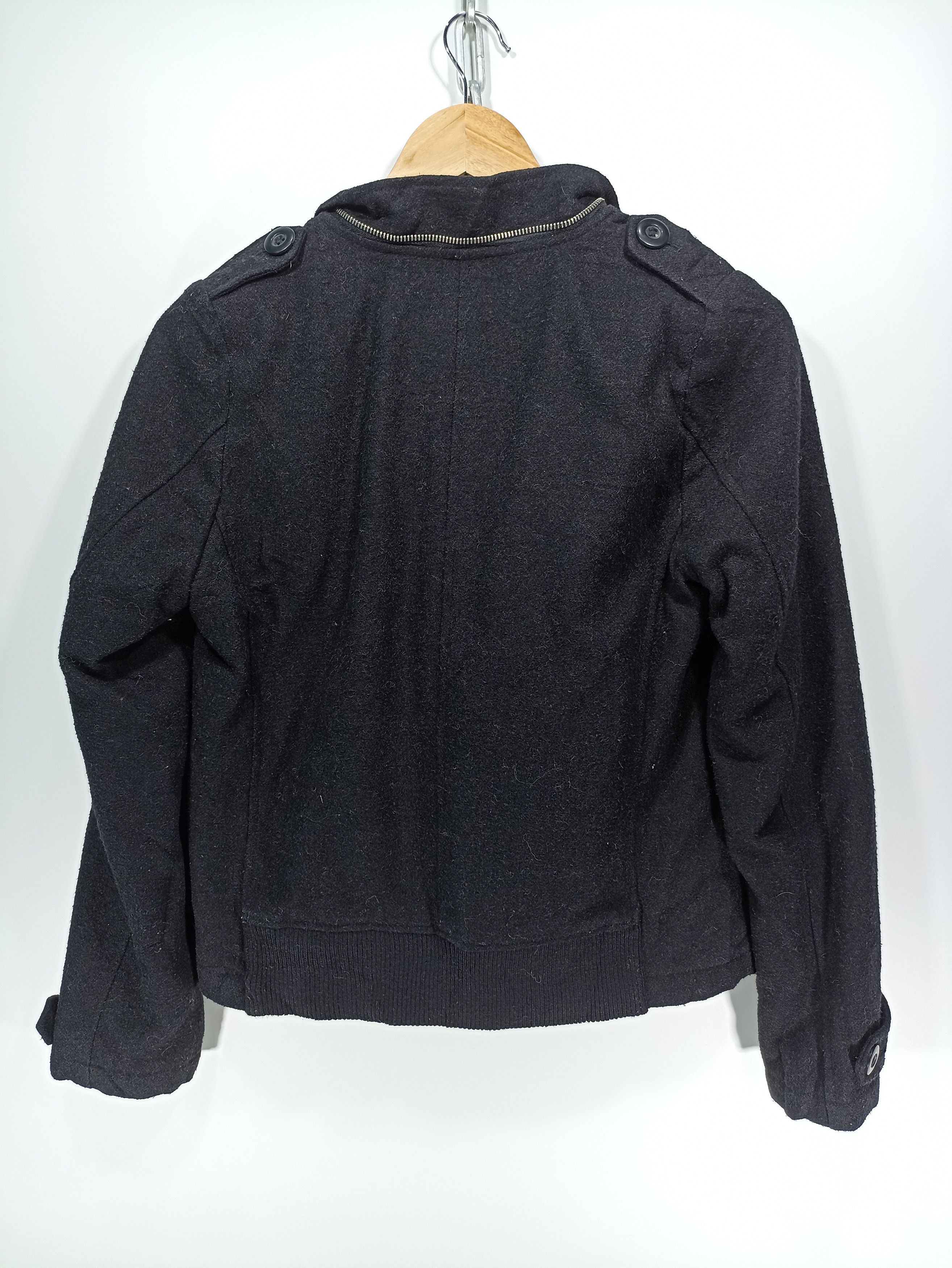Japanese Brand × Vintage World wide love! Wool Bike Jacket Size US S / EU 44-46 / 1 - 4 Thumbnail