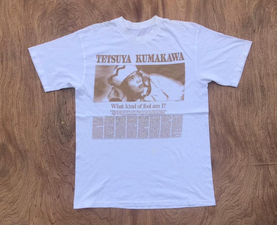 Band Tees × Japanese Brand × Vintage vintage tee TETSUYA KUMAKAWA B5 Size US L / EU 52-54 / 3 - 1 Thumbnail