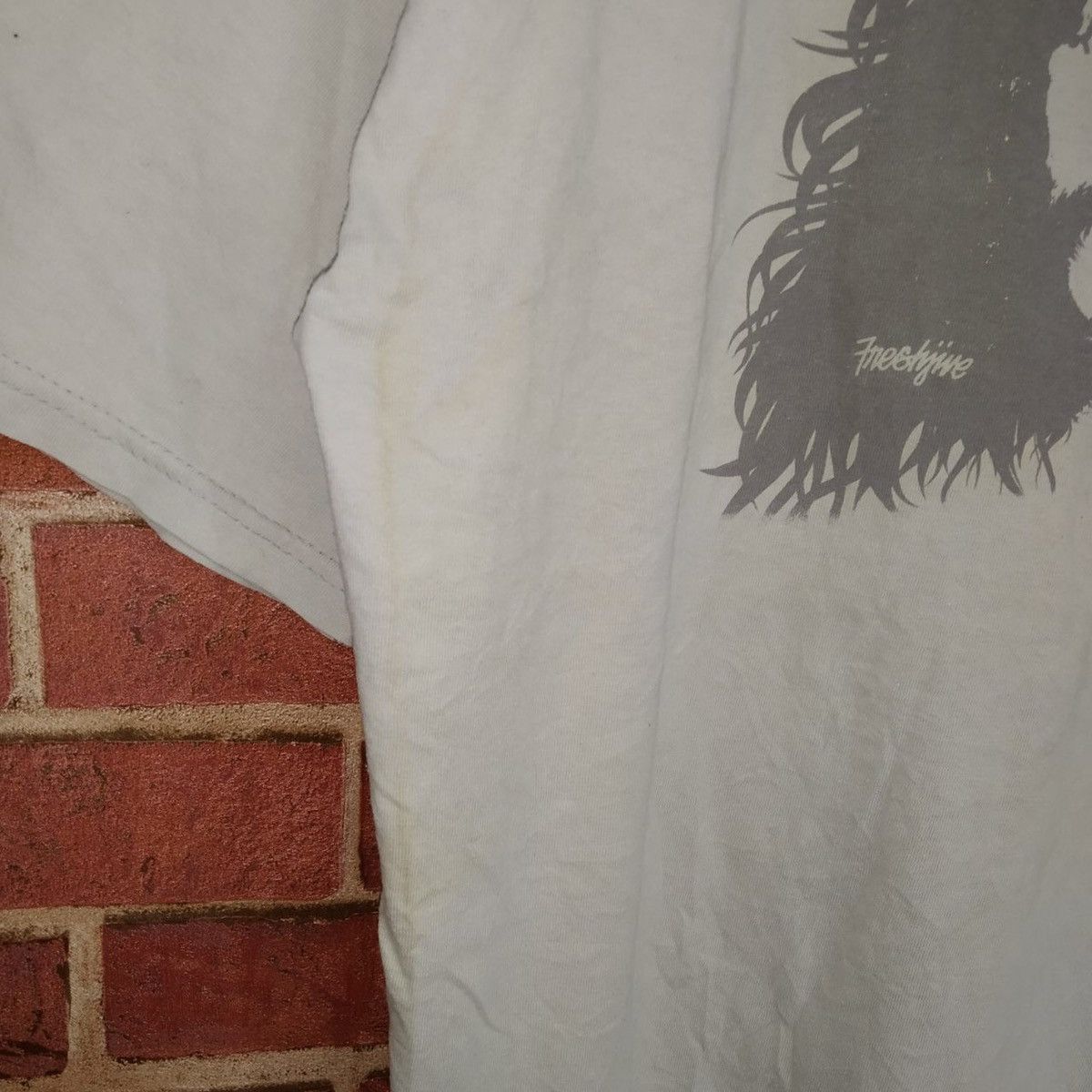Freshjive × Vintage Vintage Freshjive Big Print Style T-shirt Size US L / EU 52-54 / 3 - 6 Thumbnail