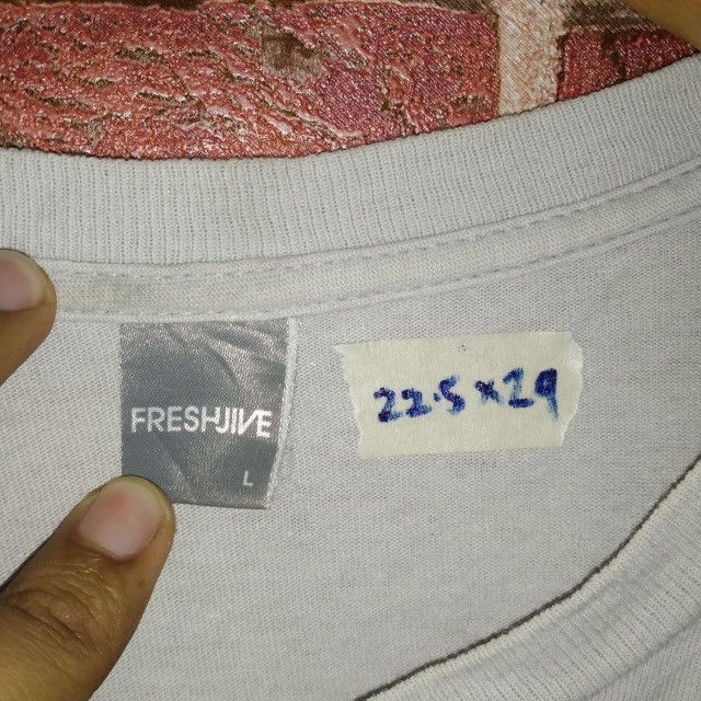 Freshjive × Vintage Vintage Freshjive Big Print Style T-shirt Size US L / EU 52-54 / 3 - 4 Thumbnail