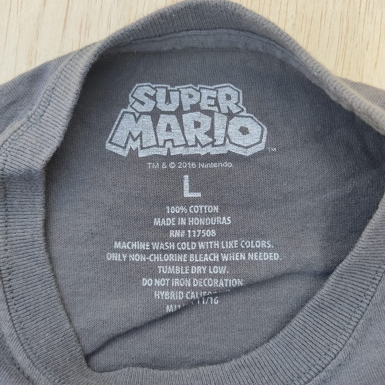 Japanese Brand × Vintage vintage tee super mario C7 Size US L / EU 52-54 / 3 - 4 Thumbnail