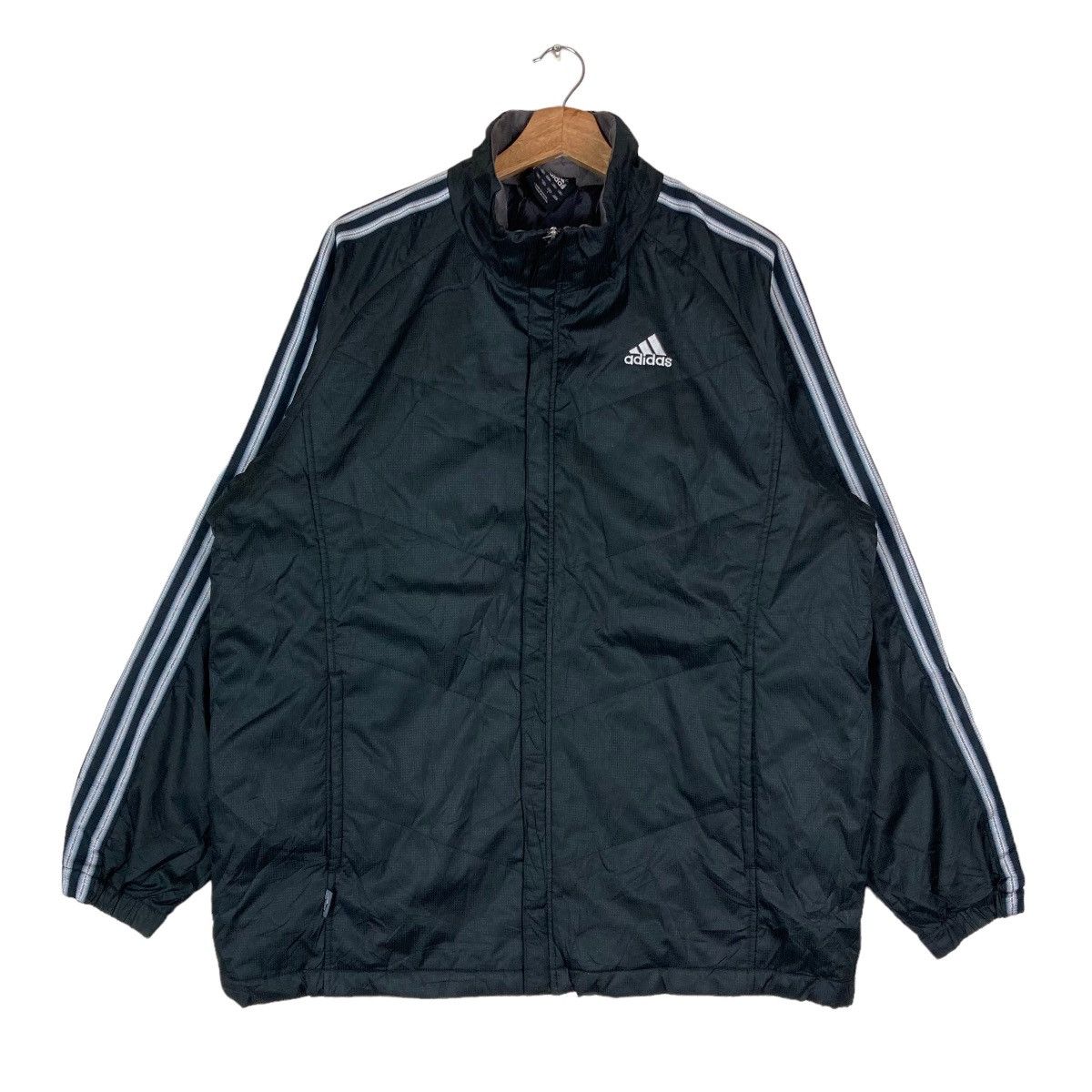 Adidas Adidas Small Logo Full Zipper Jacket Size US L / EU 52-54 / 3 - 1 Thumbnail