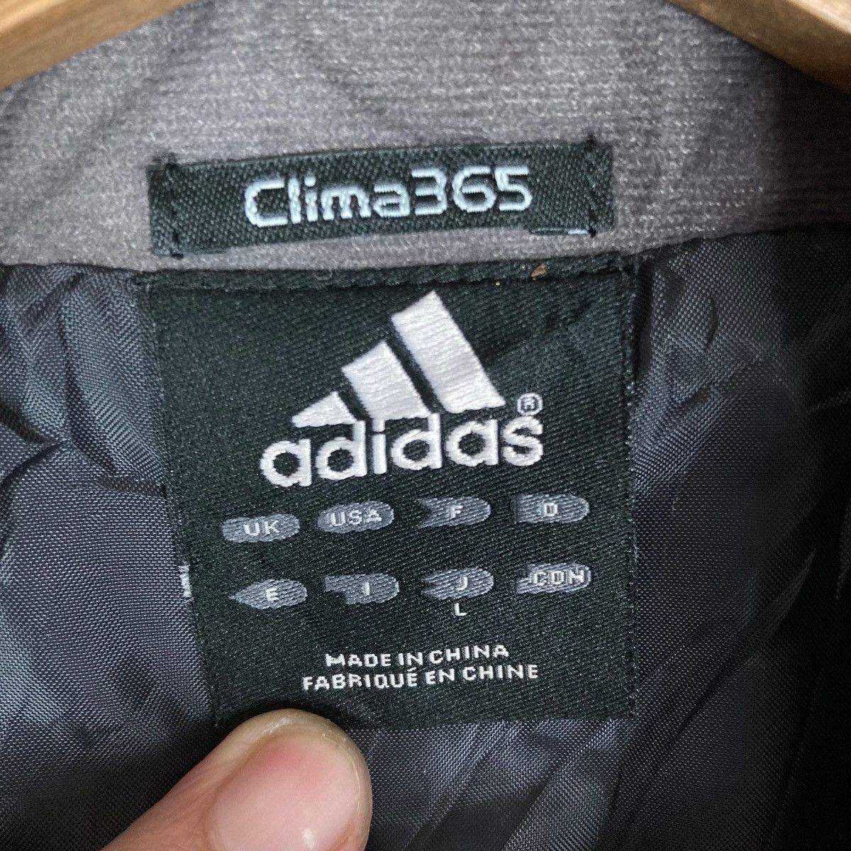 Adidas Adidas Small Logo Full Zipper Jacket Size US L / EU 52-54 / 3 - 7 Thumbnail