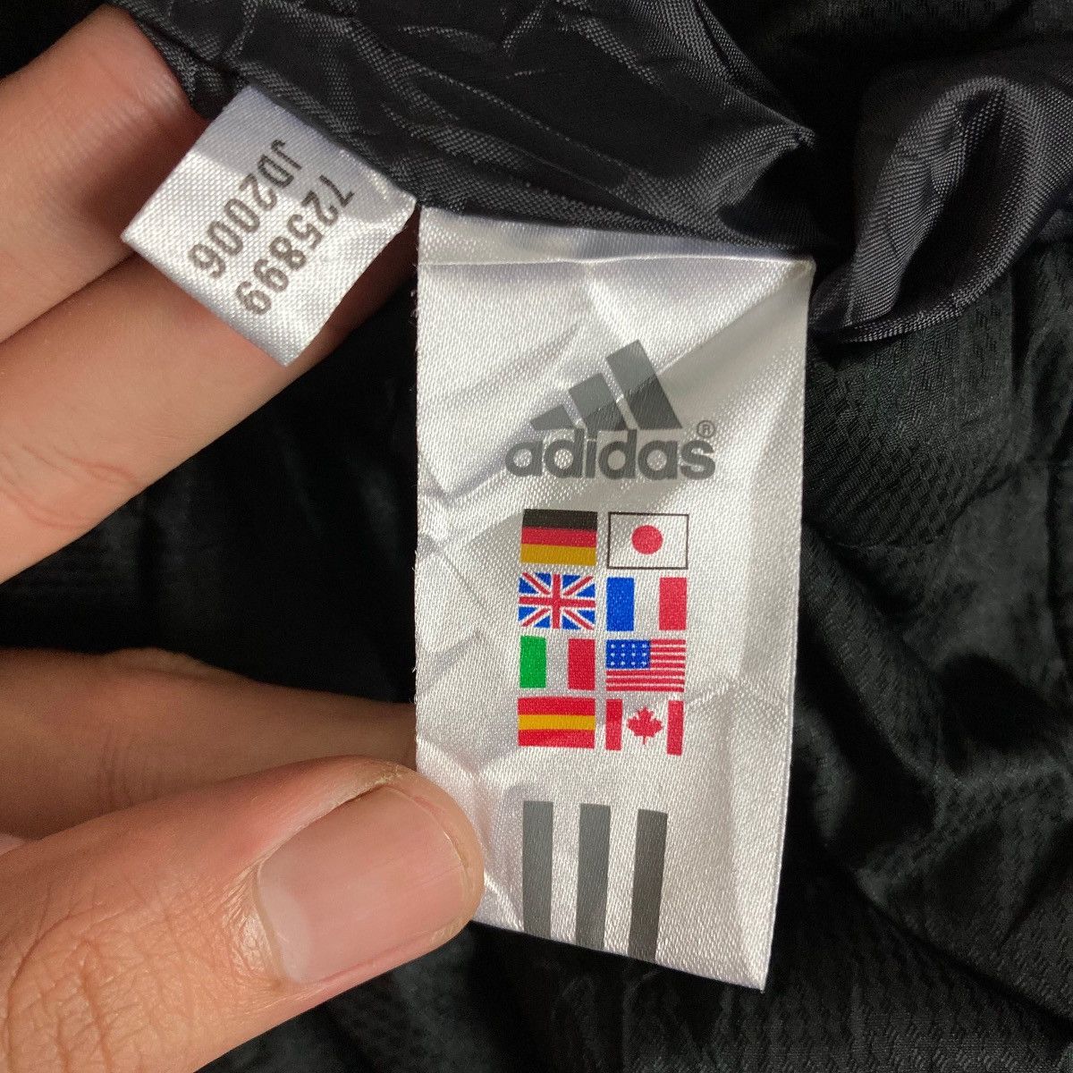 Adidas Adidas Small Logo Full Zipper Jacket Size US L / EU 52-54 / 3 - 9 Thumbnail