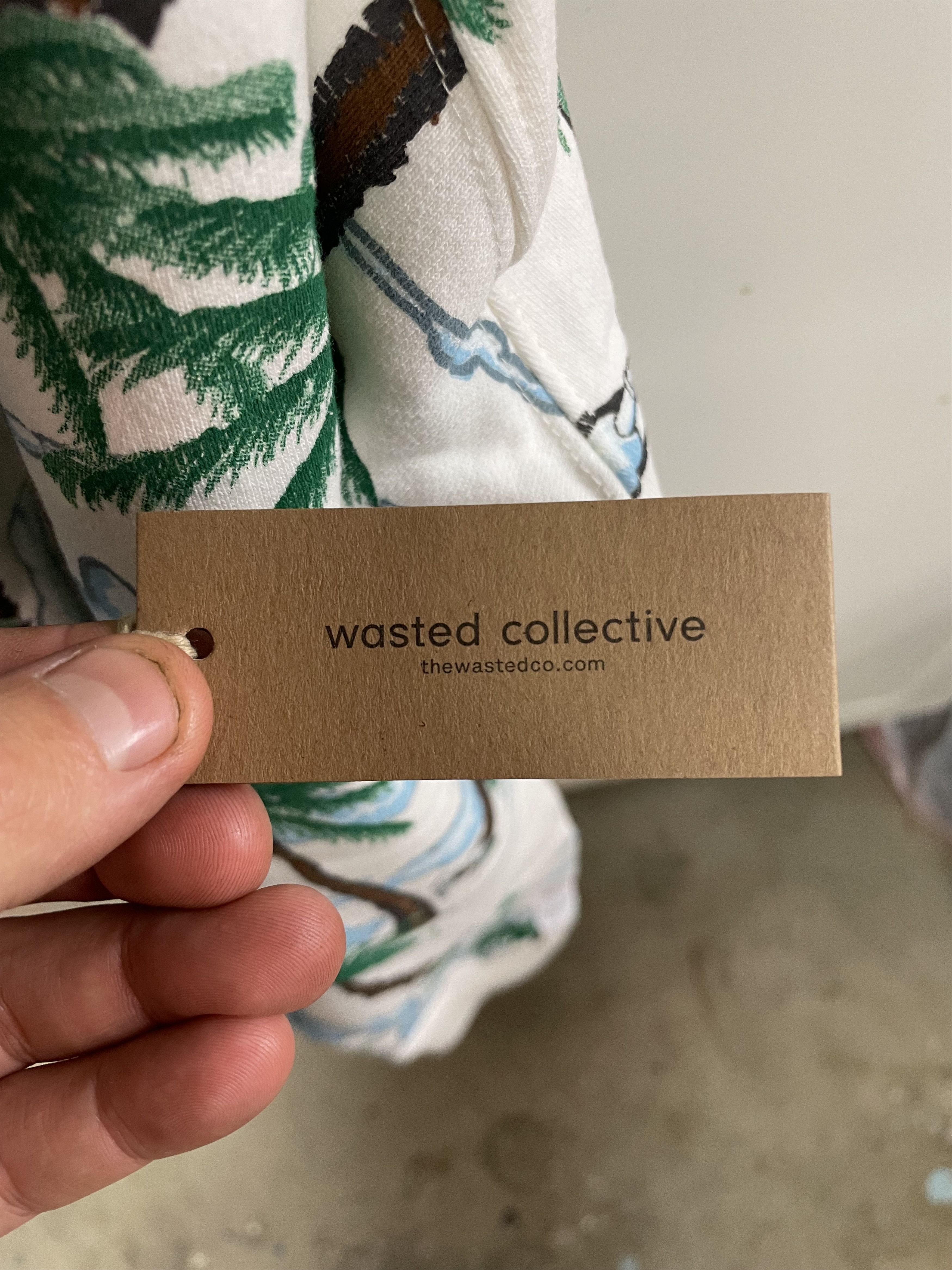 Other WASTED COLLECTIVE PALM TREE WHITE EXTRA LARGE HOODY Size US XL / EU 56 / 4 - 4 Thumbnail