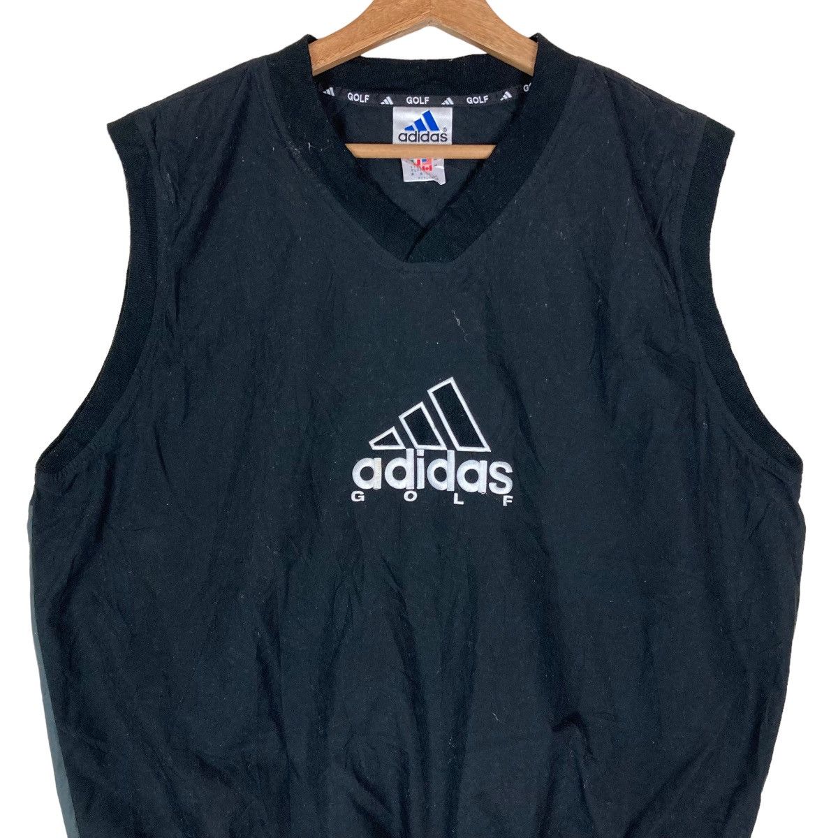 Adidas Adidas Middle Logo Sleeveless Pullover Jumper Sweatshirt Size US L / EU 52-54 / 3 - 2 Thumbnail
