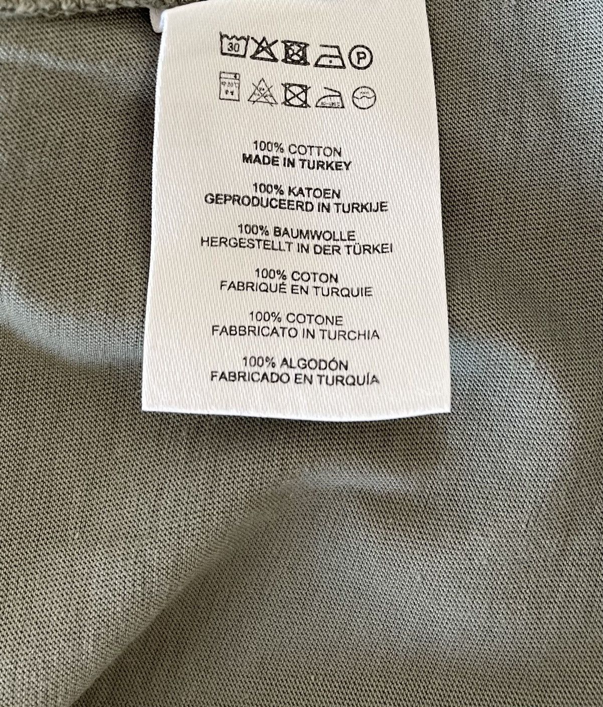Dries Van Noten Grey cotton t-shirt Size US S / EU 44-46 / 1 - 5 Thumbnail