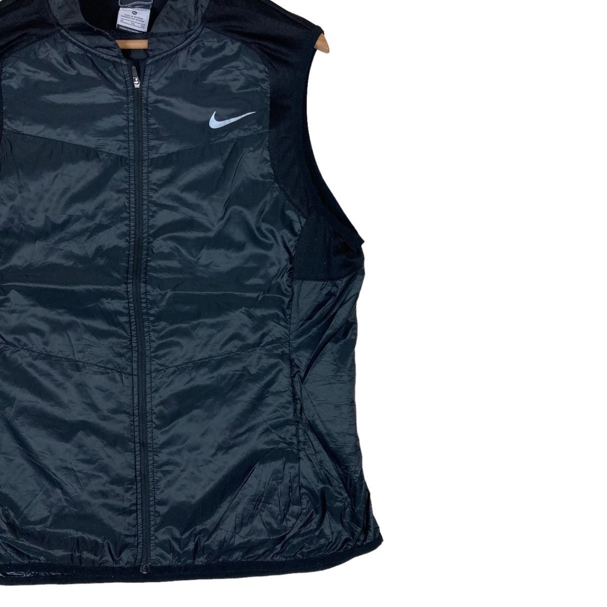 Nike Nike Small Logo Full Zipper Sleeveless Vest Jacket Size US XL / EU 56 / 4 - 4 Thumbnail